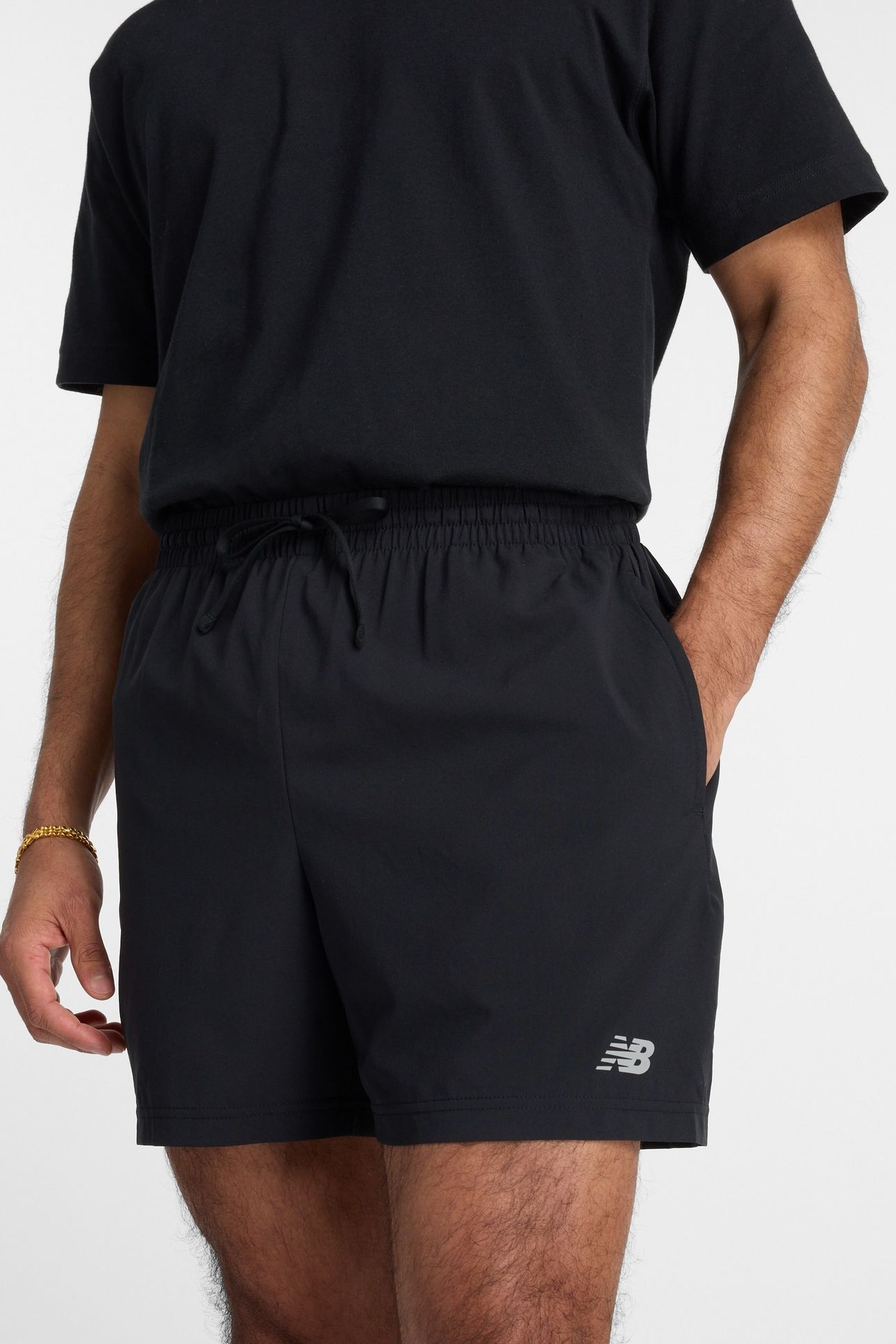 SPORT ESSENTIAL SHORT 5" BLACK 5