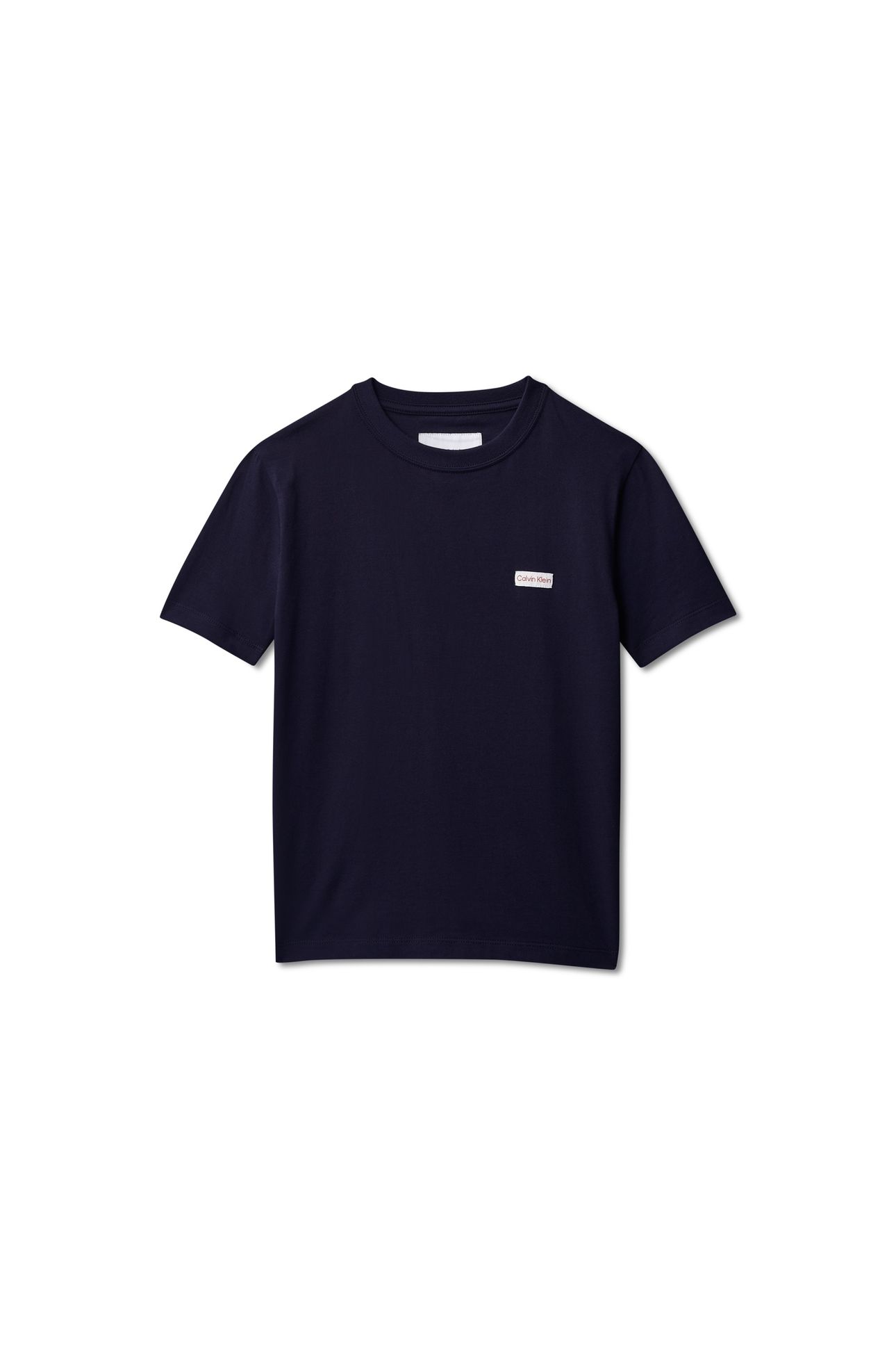 BOYS LOGO LABEL SS T-SHIRT EVENING BLUE 5