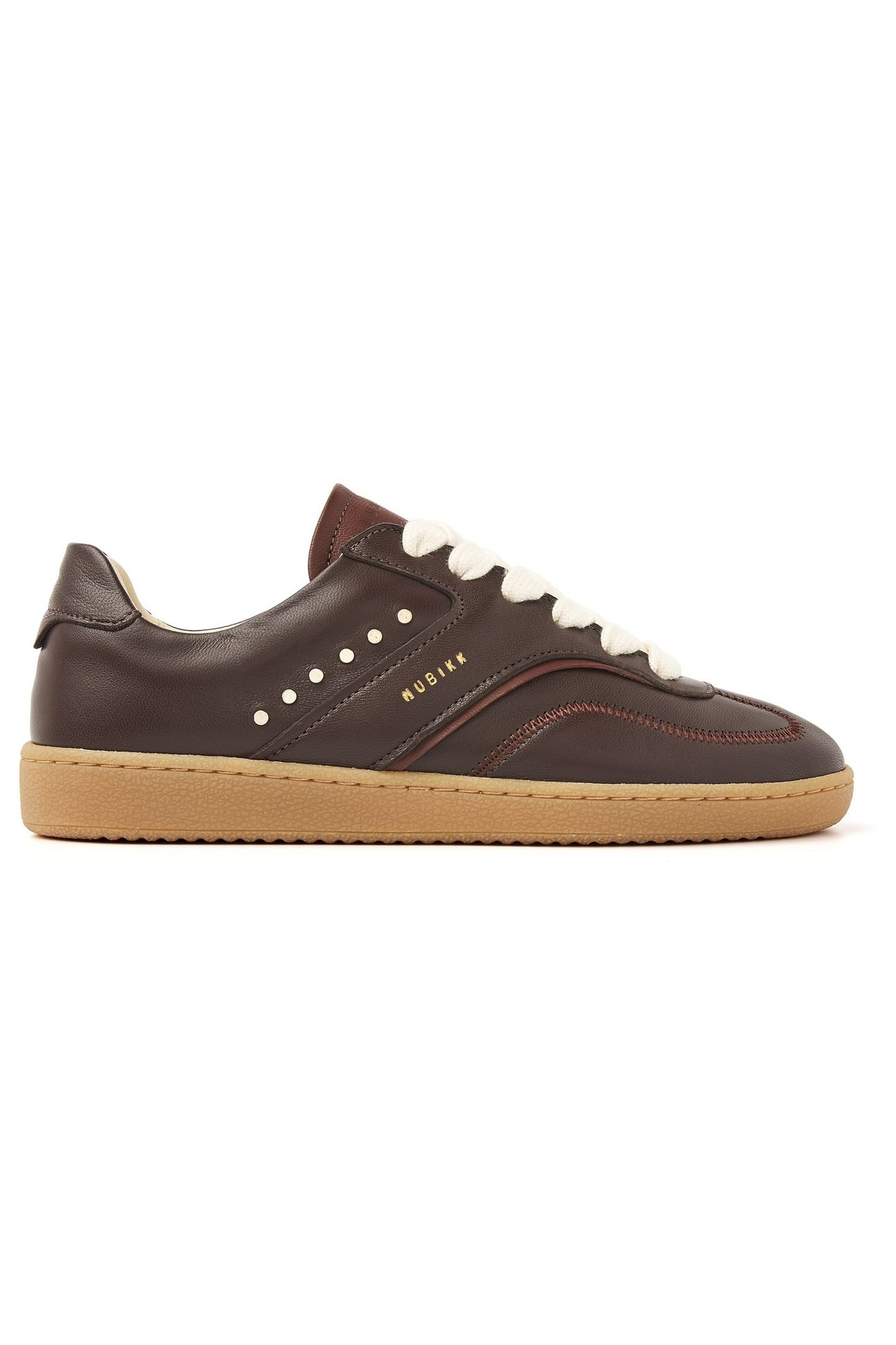 RAY OWEN STUDS BORDEAUX LEATHER 1