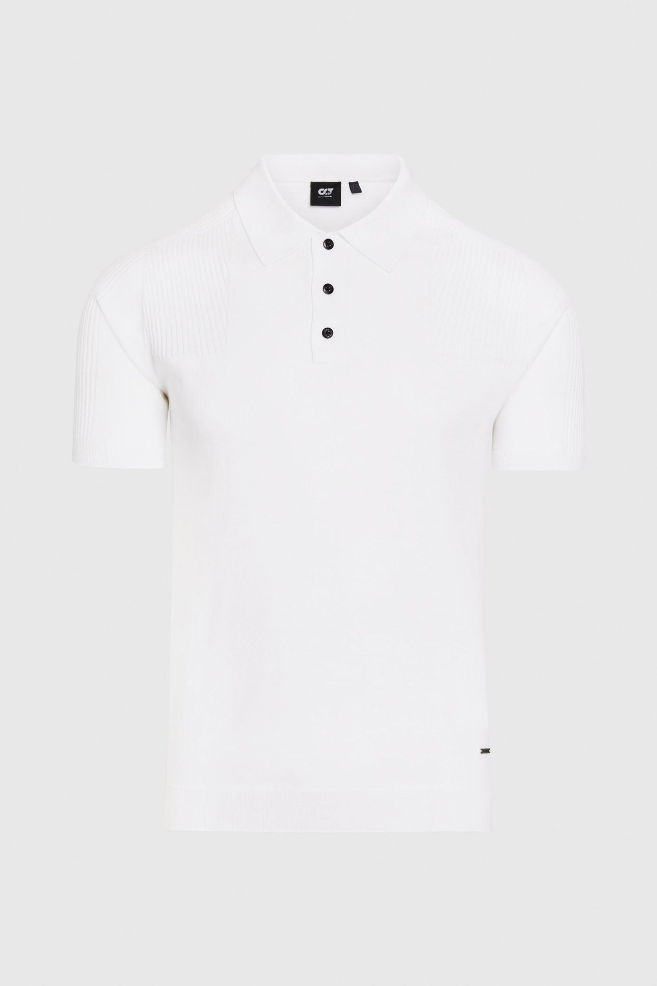 FOTOL V1.Y9.01 FLAT-KNIT-SHIRT OFF-WHITE 3