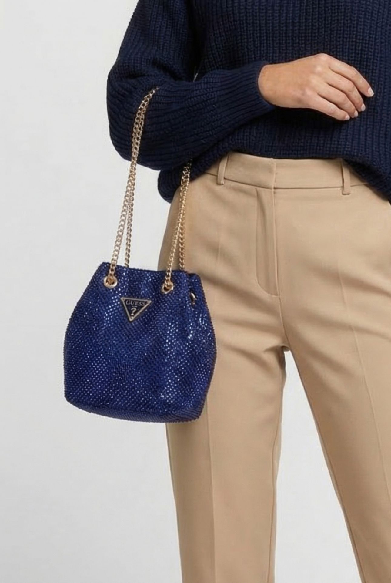 MARCIANO BY GUESS ZALINA POUCH SAPPHIRE 4