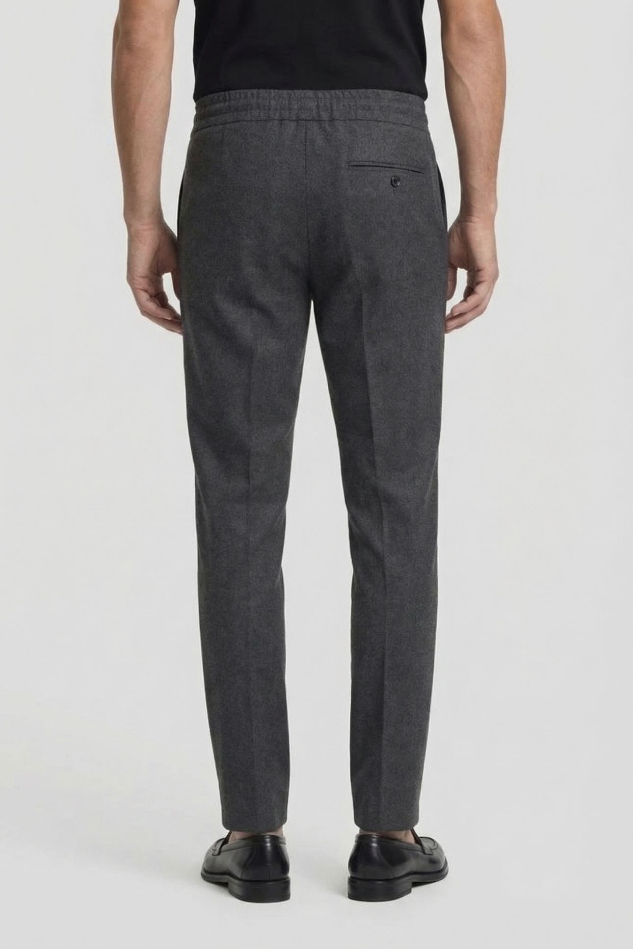 DARKGREY MELANGE PANTS 2