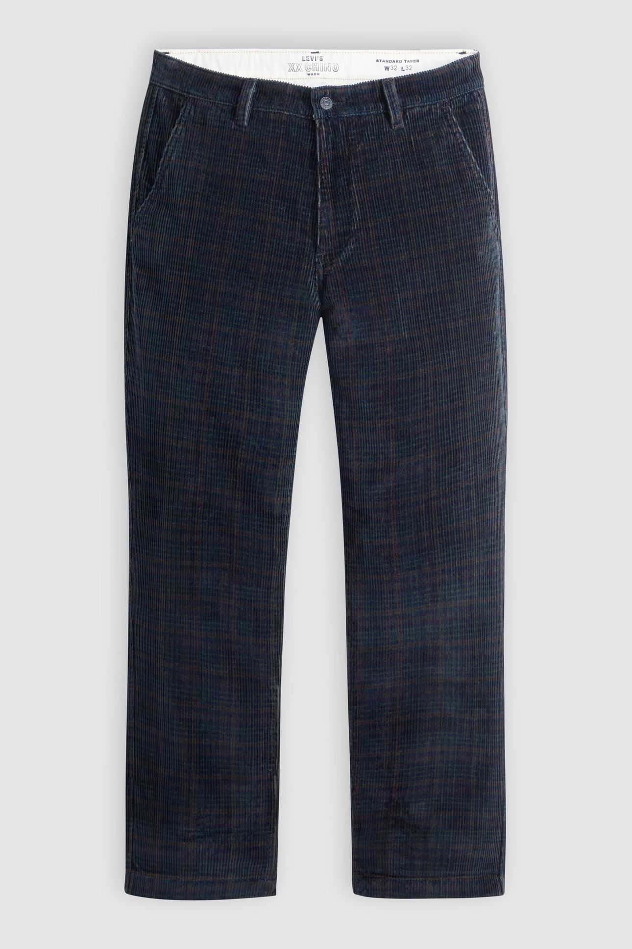 XX AUTHENTIC RELAXED CORDUROY CHINOS BLACK 6