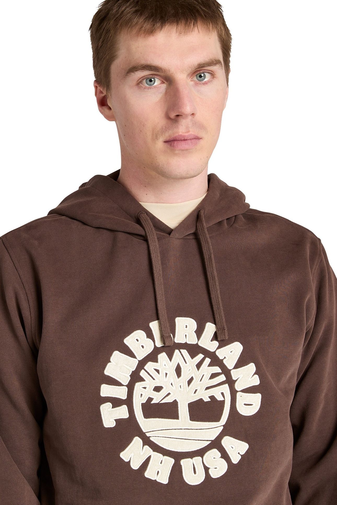 HOLIDAY GRAPHIC HOODIE CHOCOLATE BROWN 5