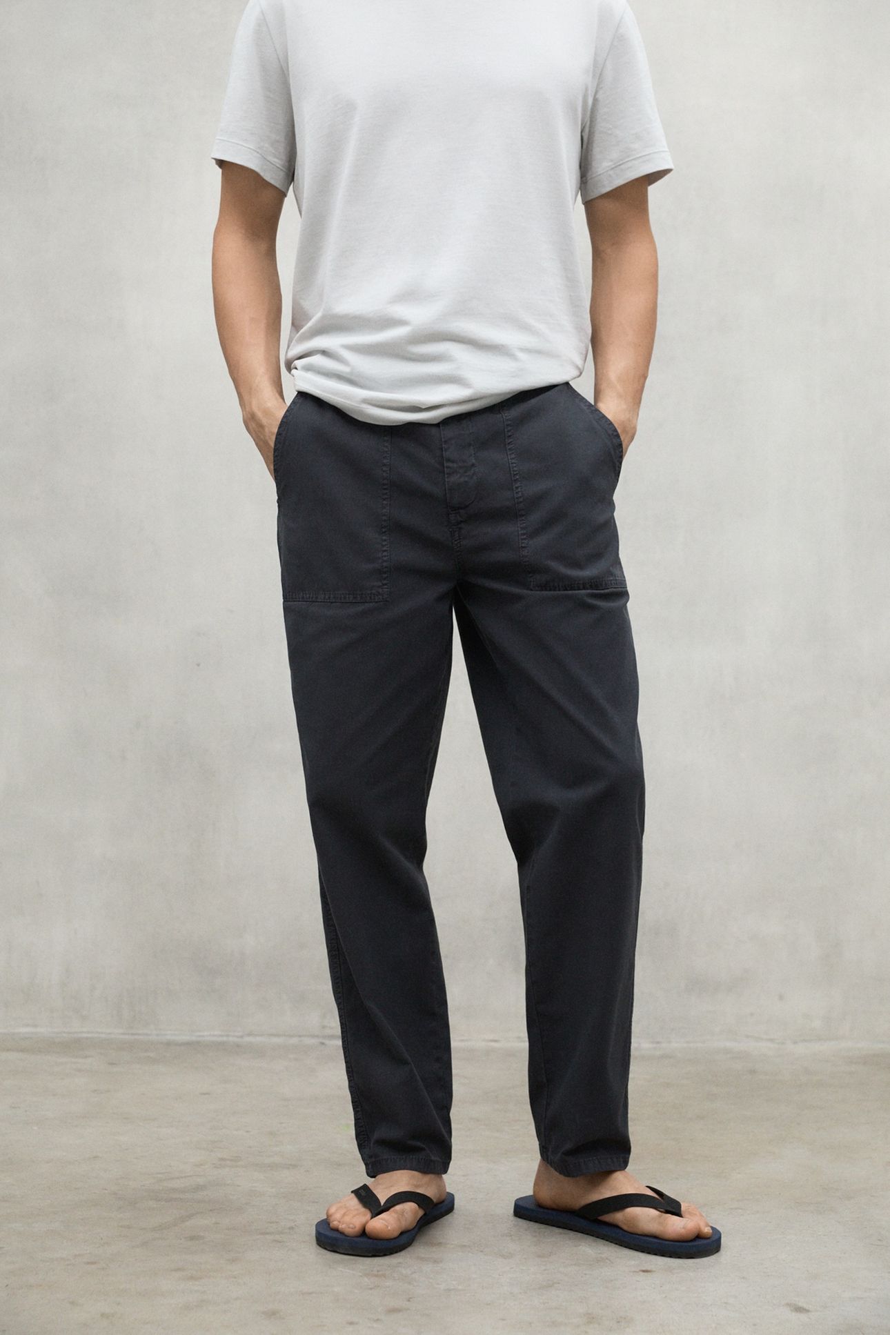 NALONALF PANTS ASPHALT 1