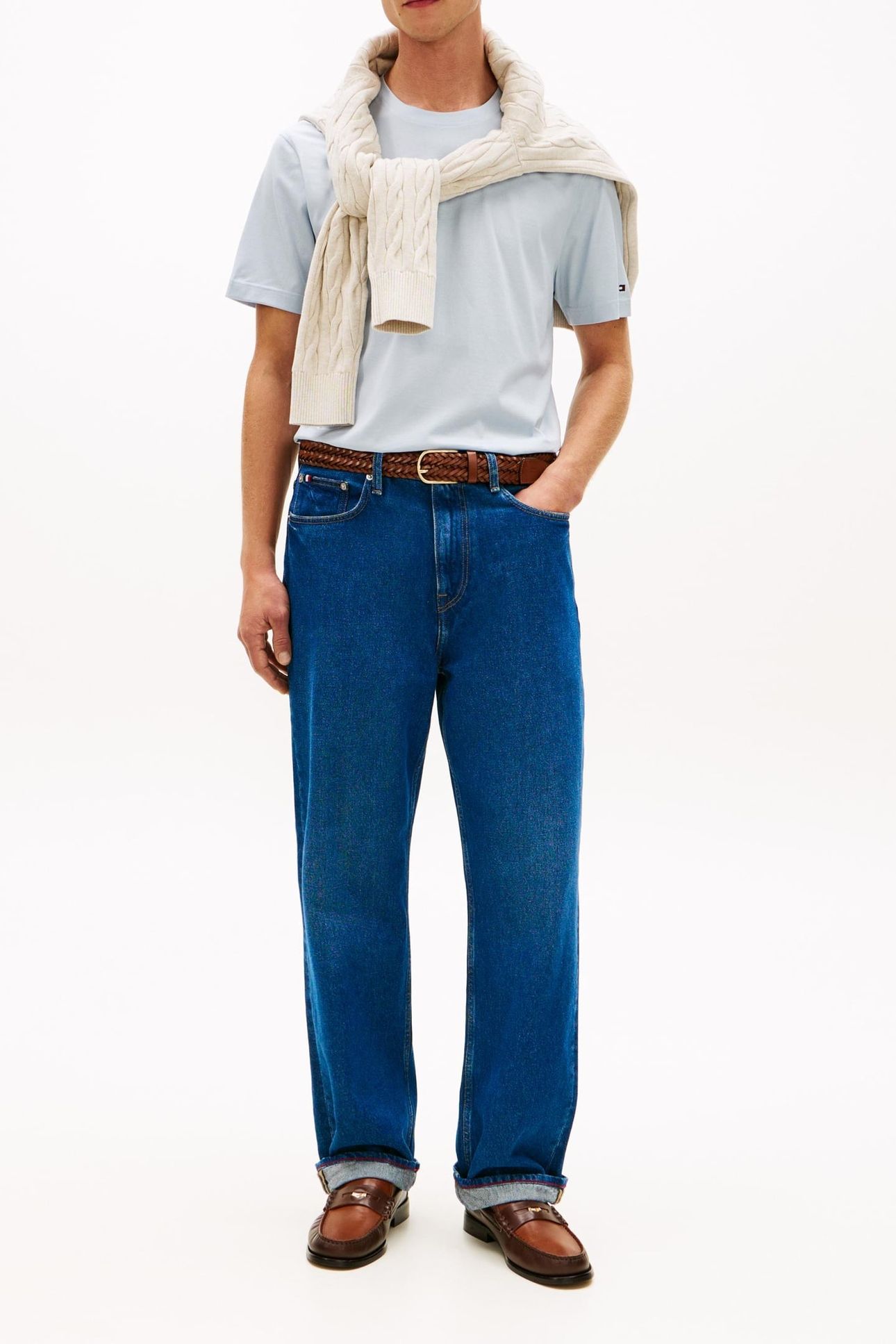 DC ESSENTIAL TEE BREEZY BLUE 1