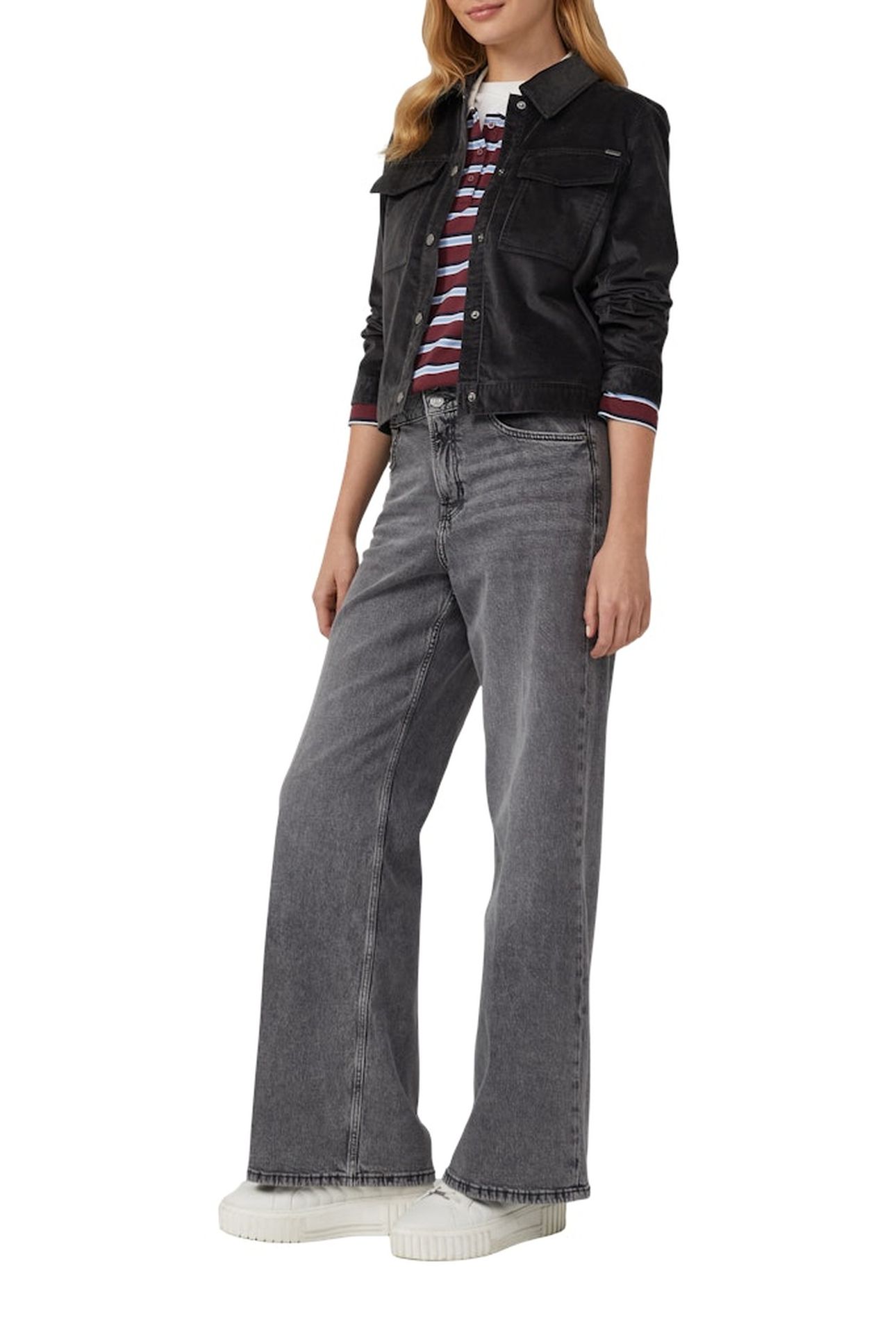 S.OLIVER JACKETS INDOOR GREY/BLACK 2