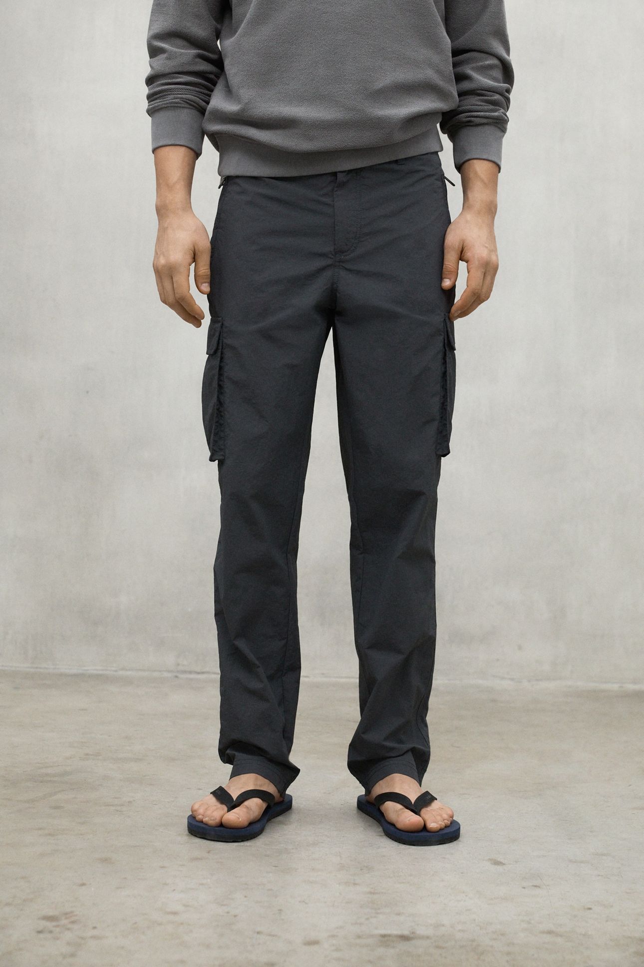 ALISTEALF PANTS ASPHALT 1