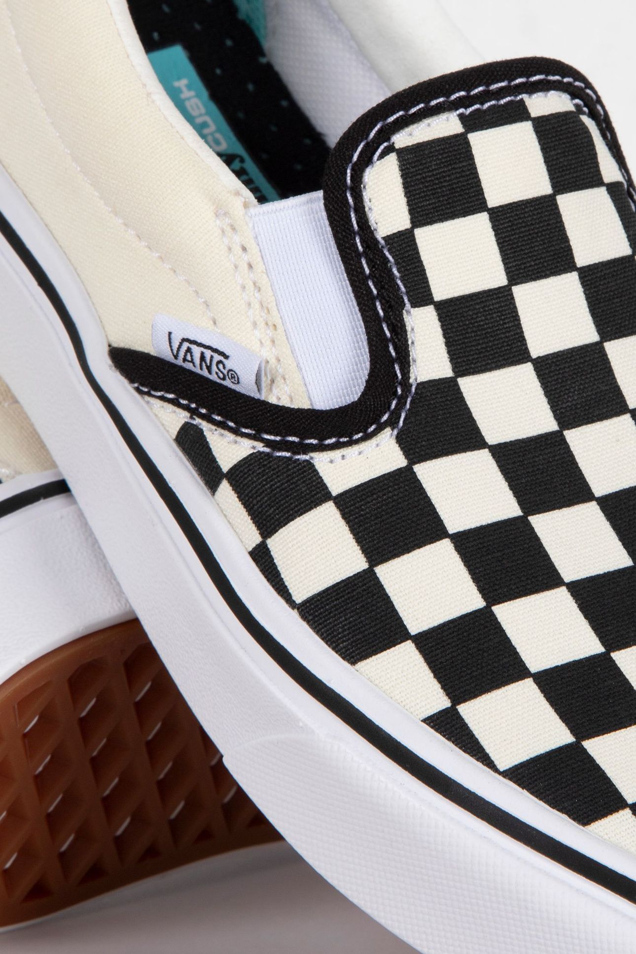 UNISEX COMFY CUSH SLIP-ON CLASSIC CHECKERBOARD 4