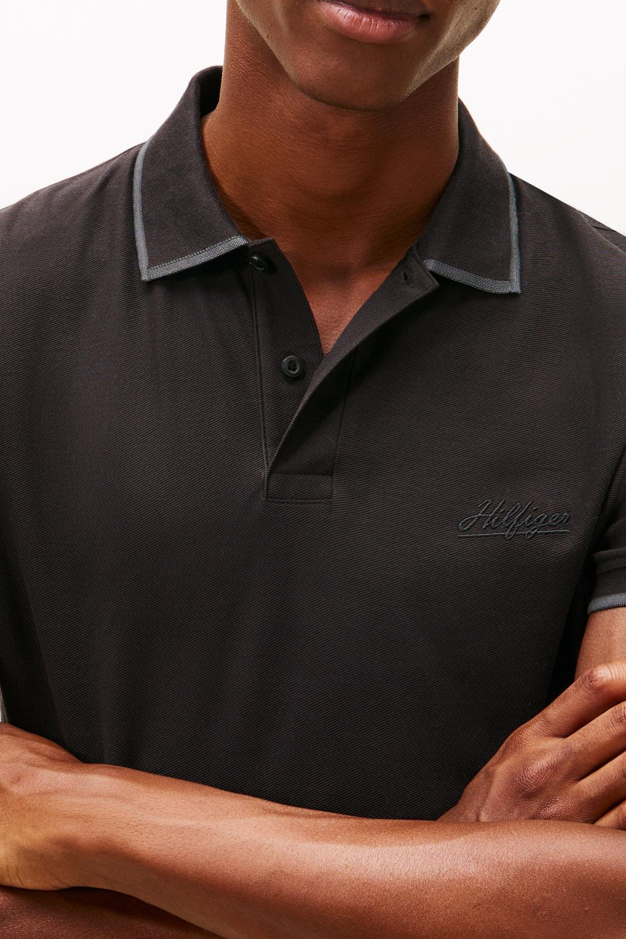 TWILL EMBROIDERY LOGO REGULAR BLACK 5