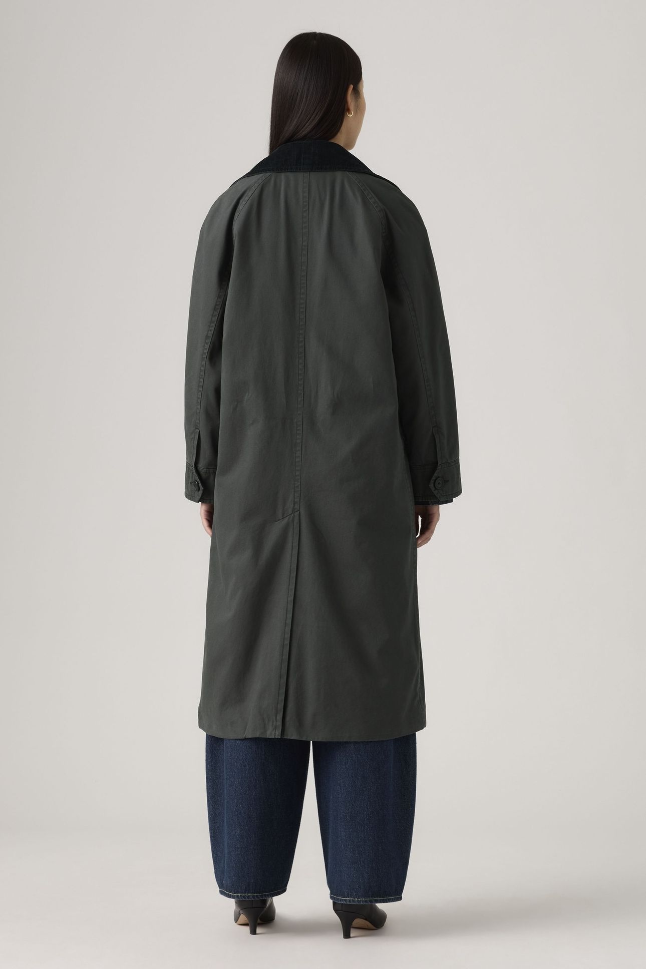 BREE BARN TRENCH COAT GREY 3
