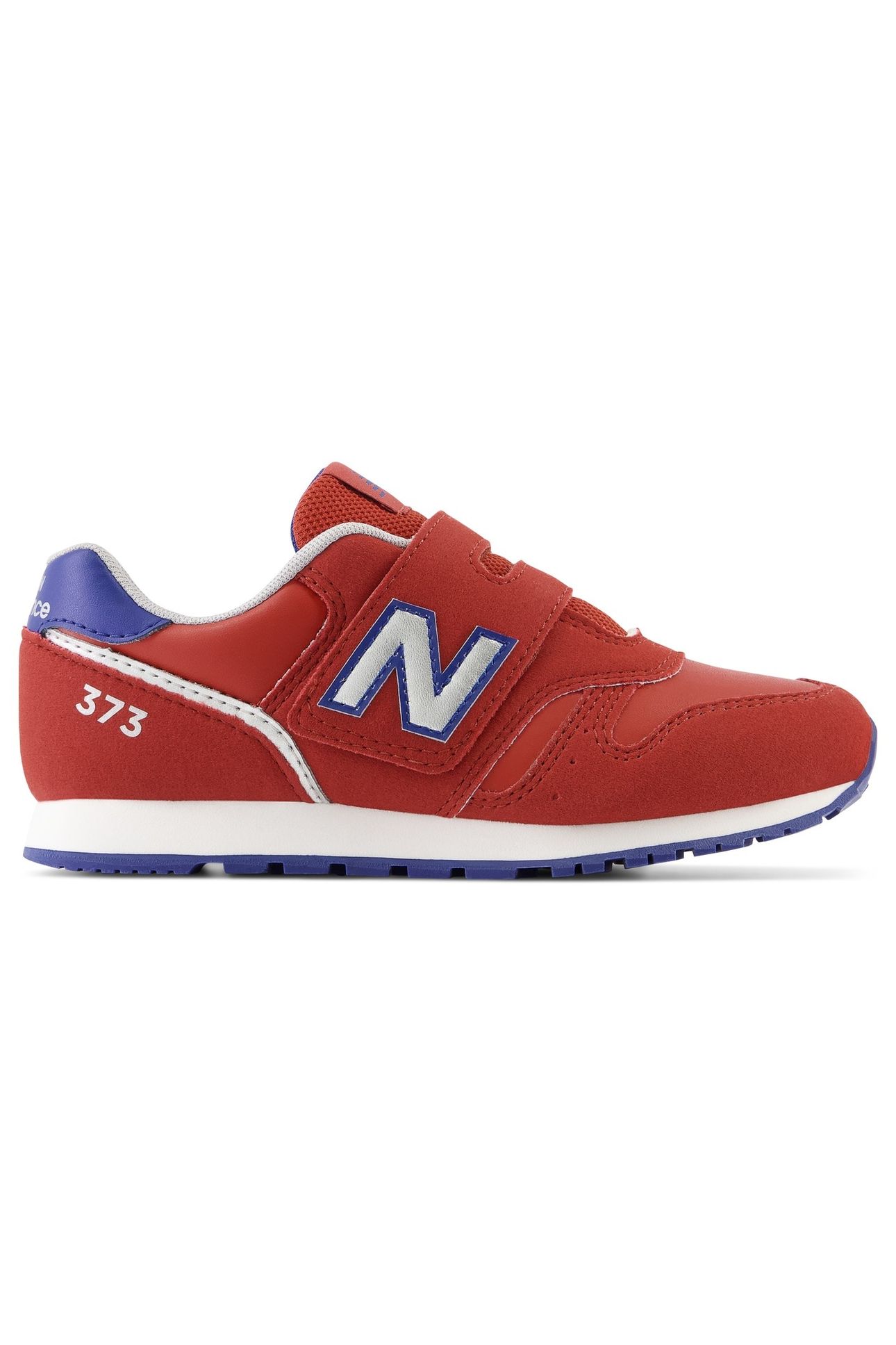 BOYS 373 HOOK AND LOOP BRICK RED 1
