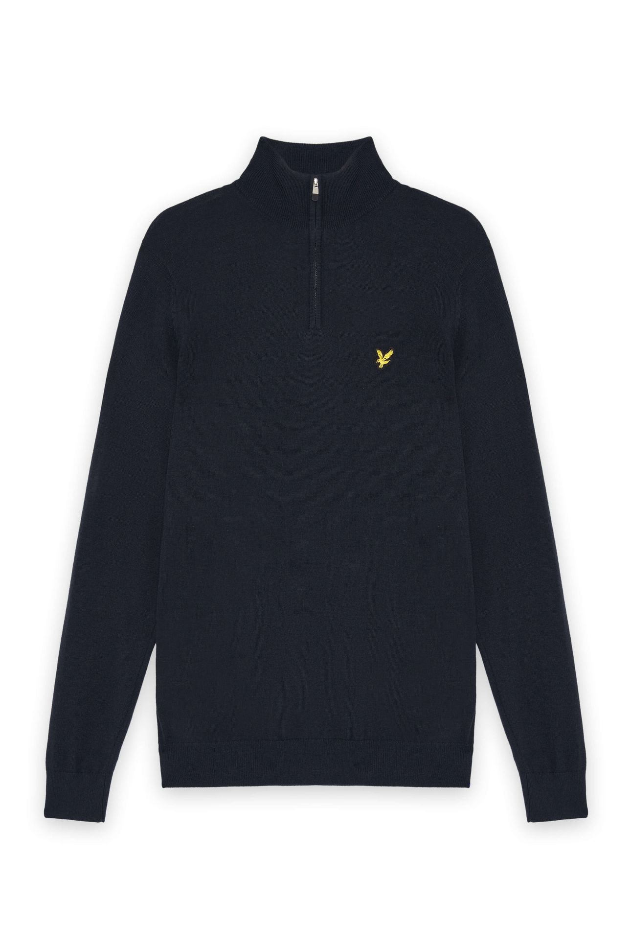GOLF QUARTER ZIP MERINO JUMPER DARK NAVY 4