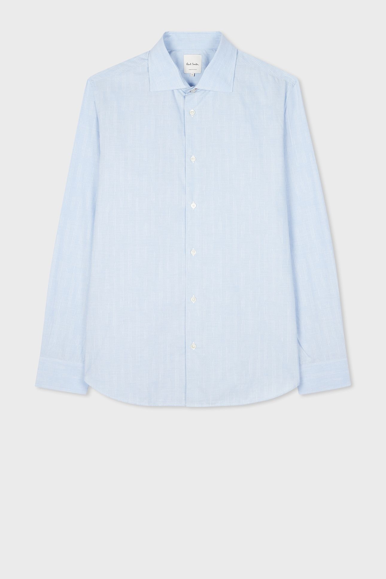S/C SLIM FIT SHIRT LIGHT BLUE 1