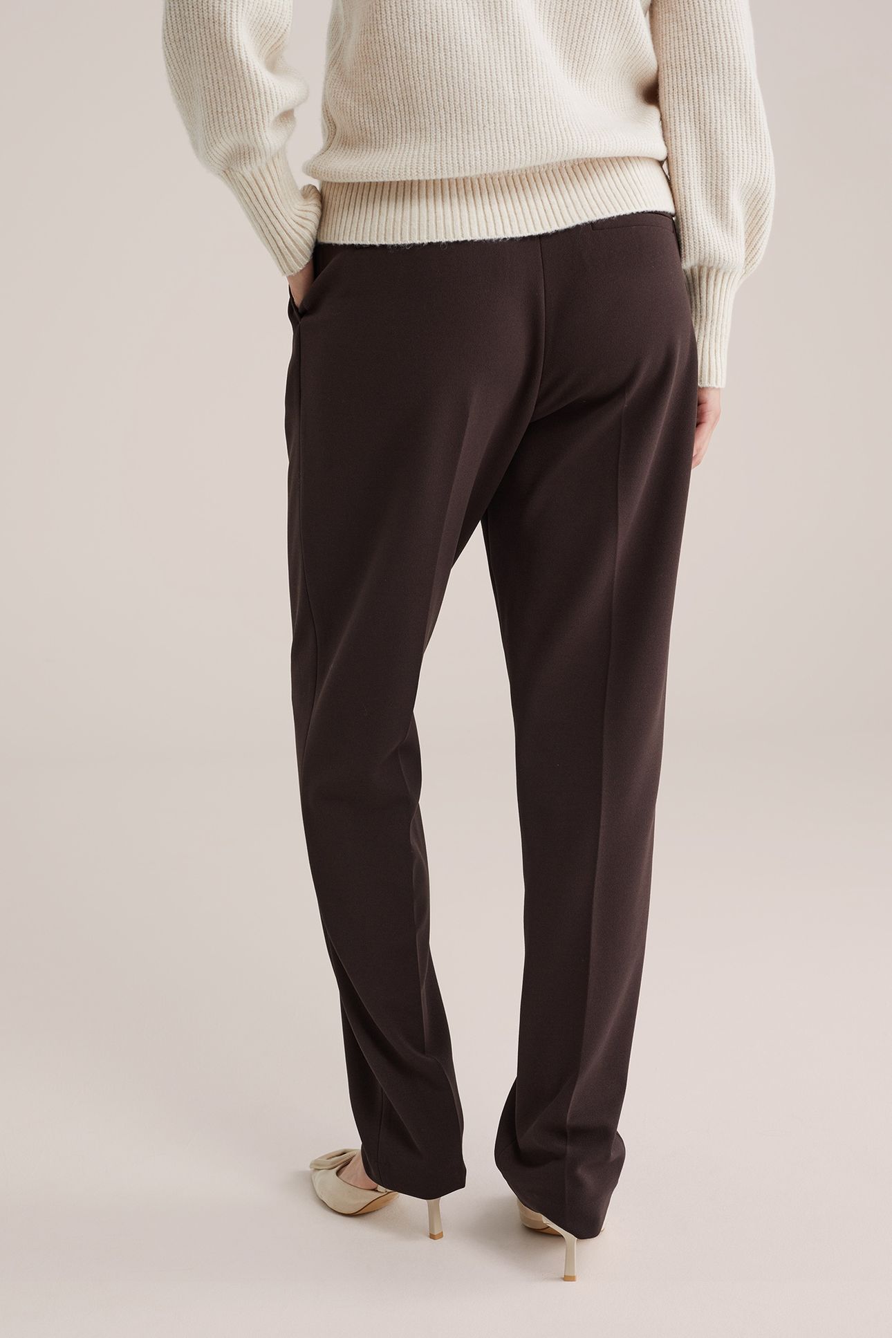 TROUSER DARK BROWN 2