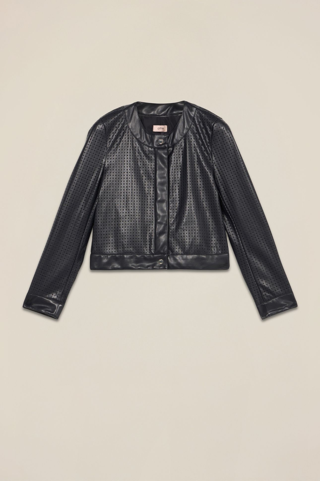 SHORT PERFORATED JACKET BLUE 3