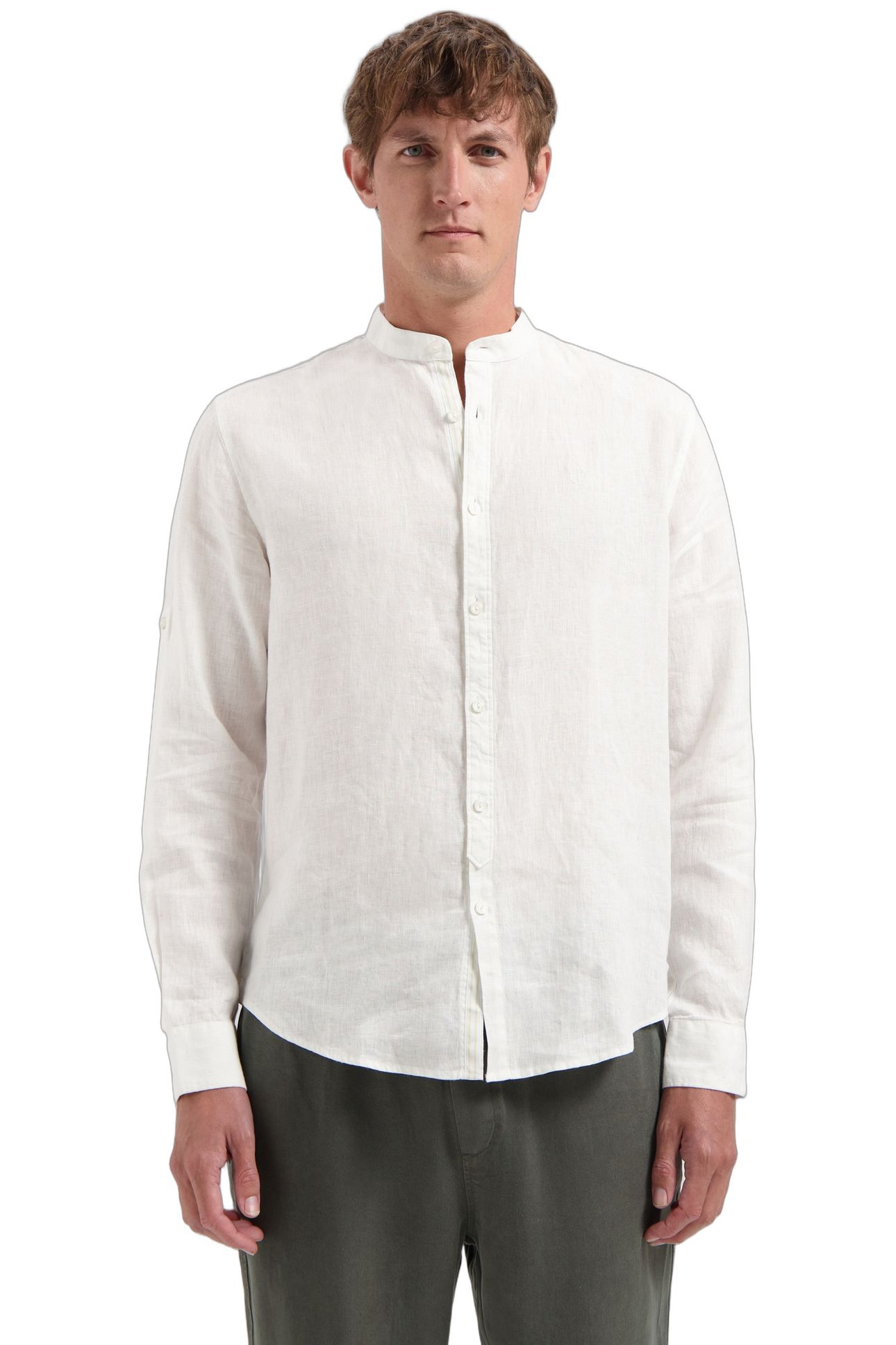 DS-ANDRU MAO SHIRT WHITE 1