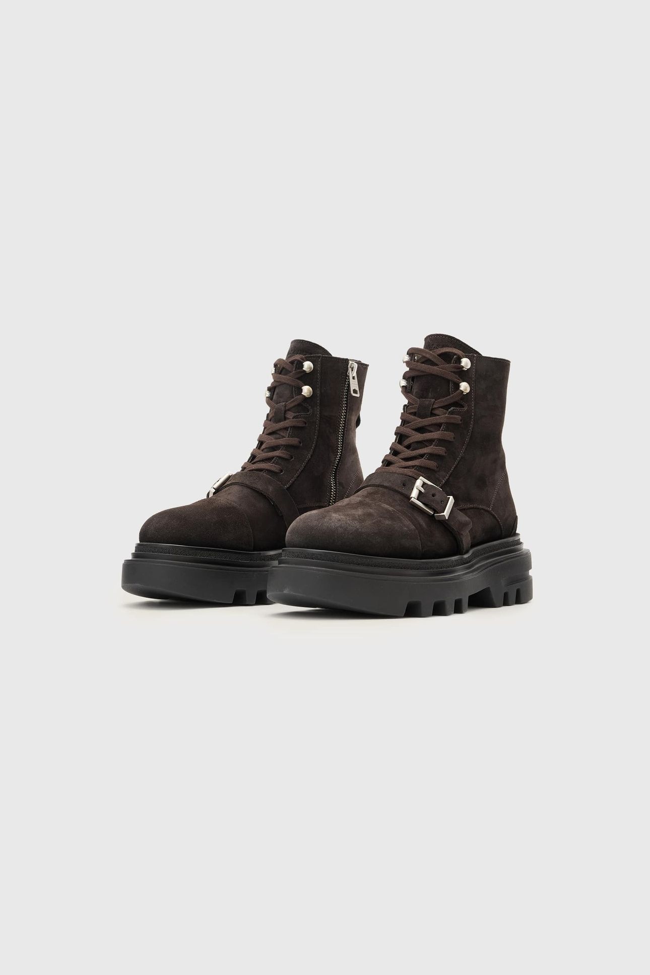ASTRID SUEDE BOOT BITTER BROWN 1