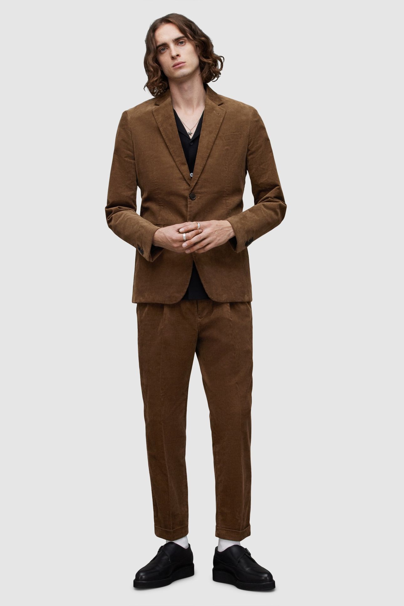 KIELS BLAZER FADED BROWN 1