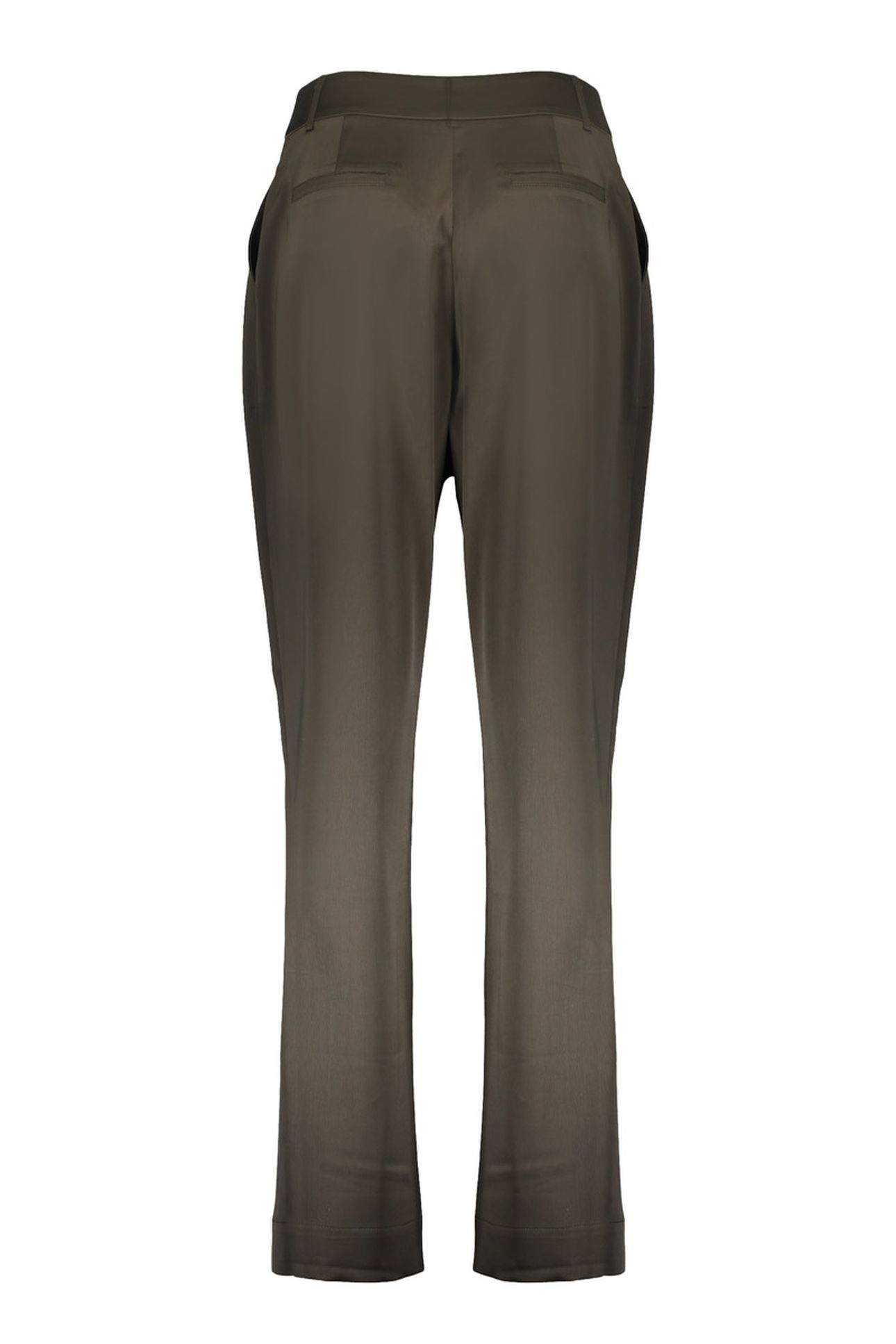 PANTS SHINY MOSS GREEN 2