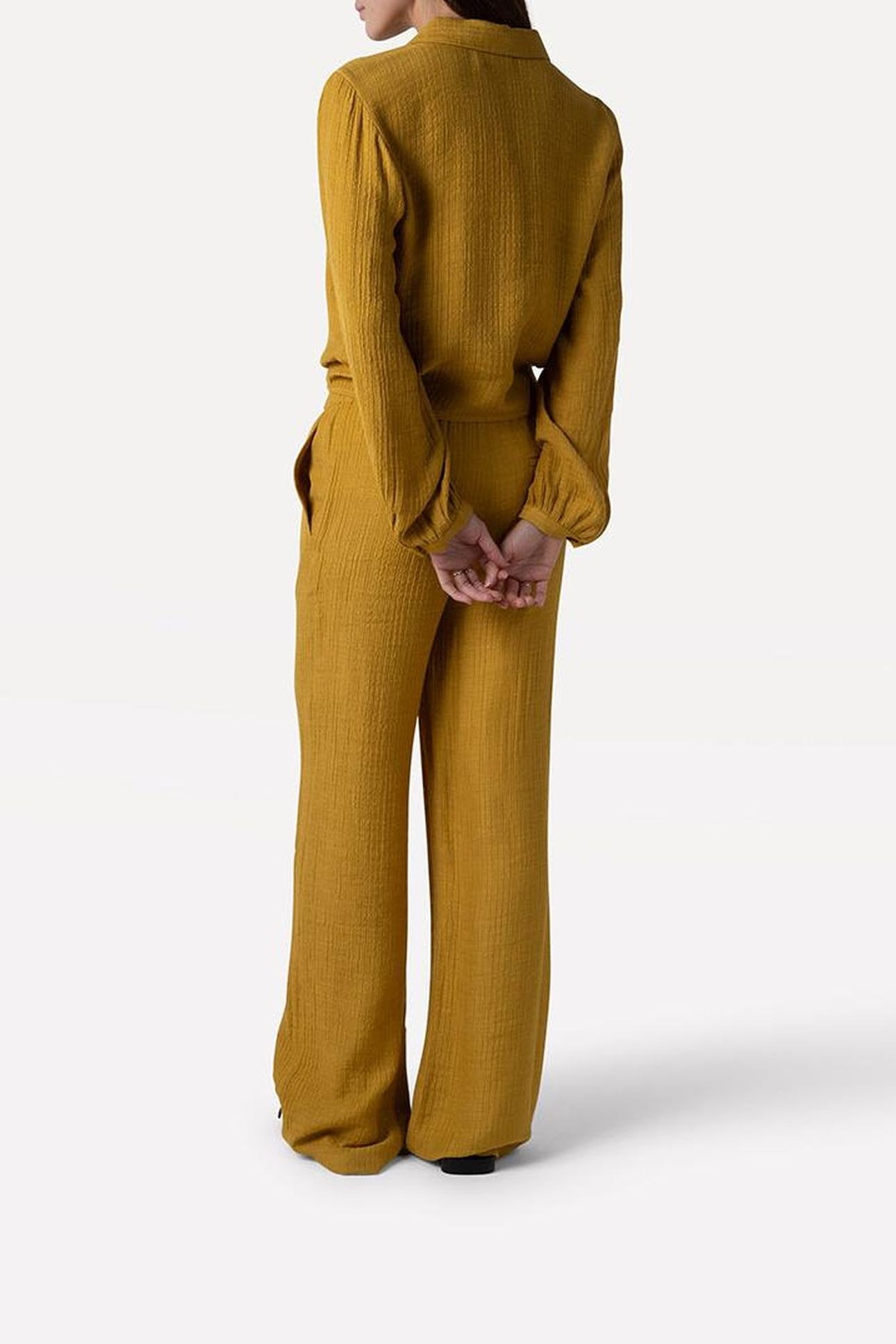 WANDA PANTS BRIGHT GOLD 2