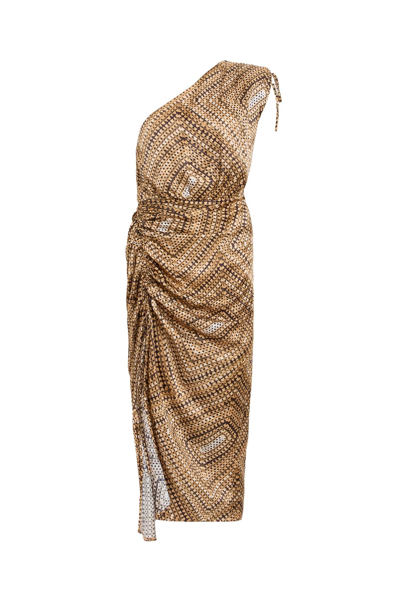 LAURA LUISA DRESS SAND BROWN 3