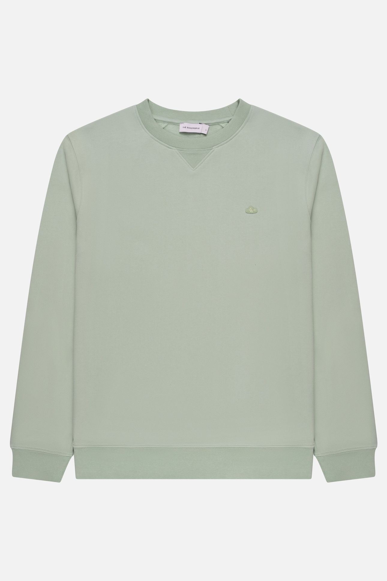 LIAM SWEATER MID GREEN 4