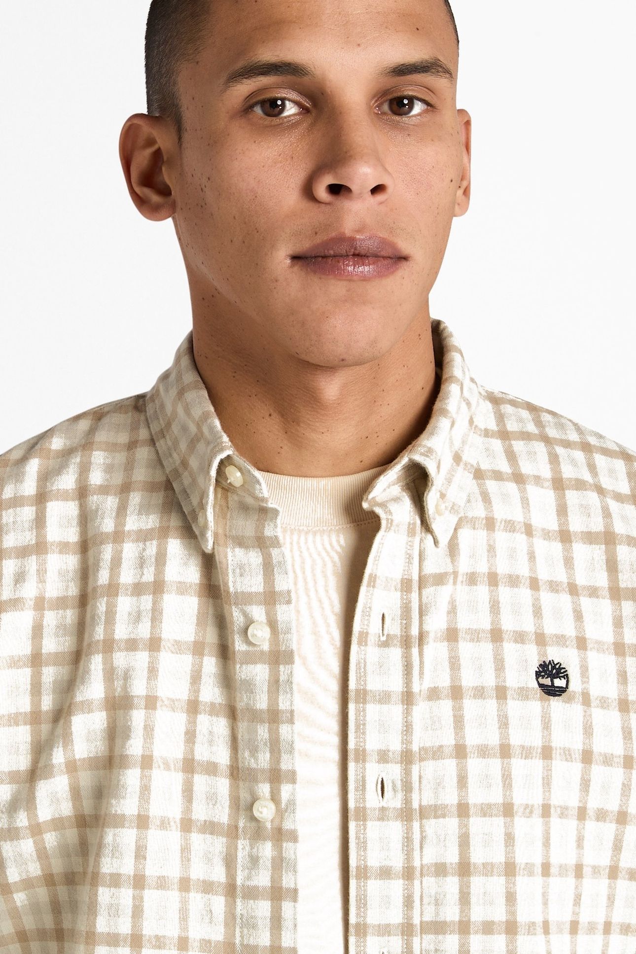 SOLUCELL GINGHAM SHIRT ANGORA YD 5