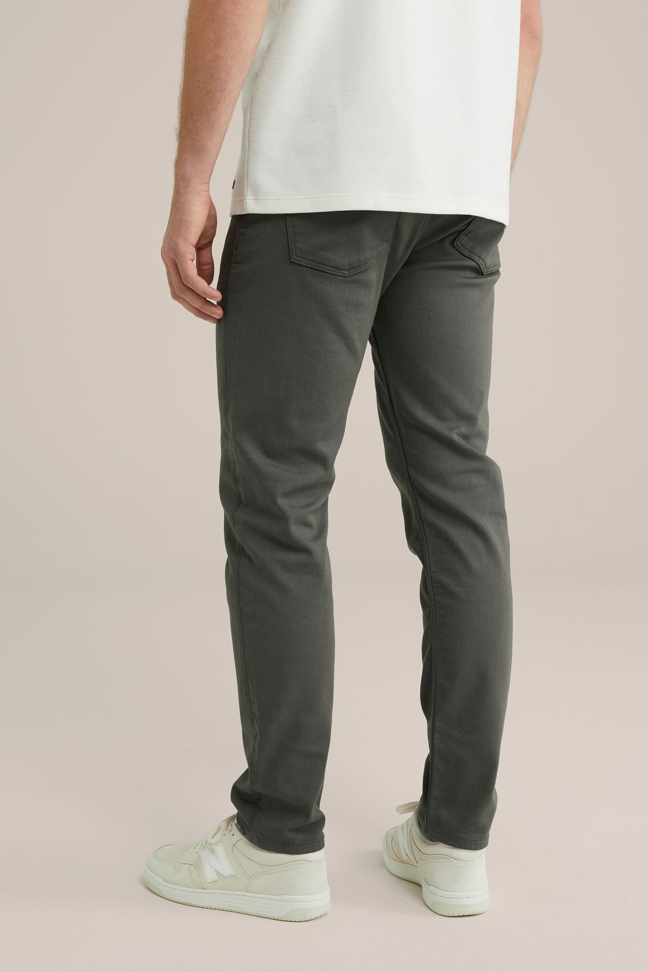 5-POCKET MID WAIST ARMY GREEN 2