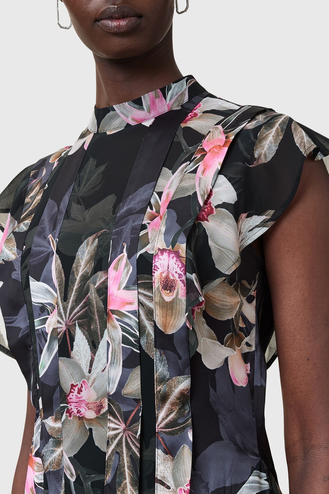 FLEUR DRESS ADENA BLACK 7
