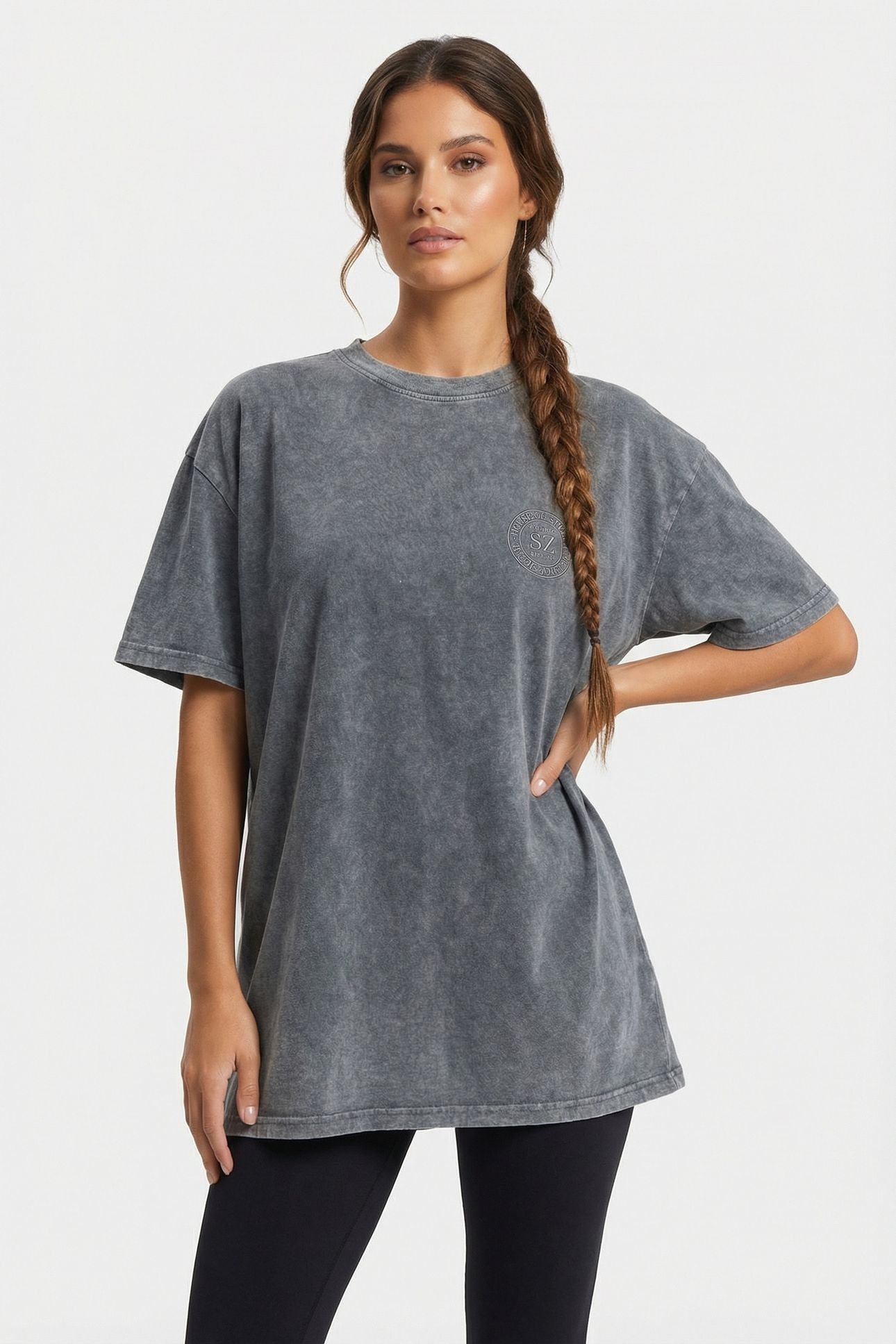 HOUSE OF STIEGLITZ T-SHIRT GREY 1