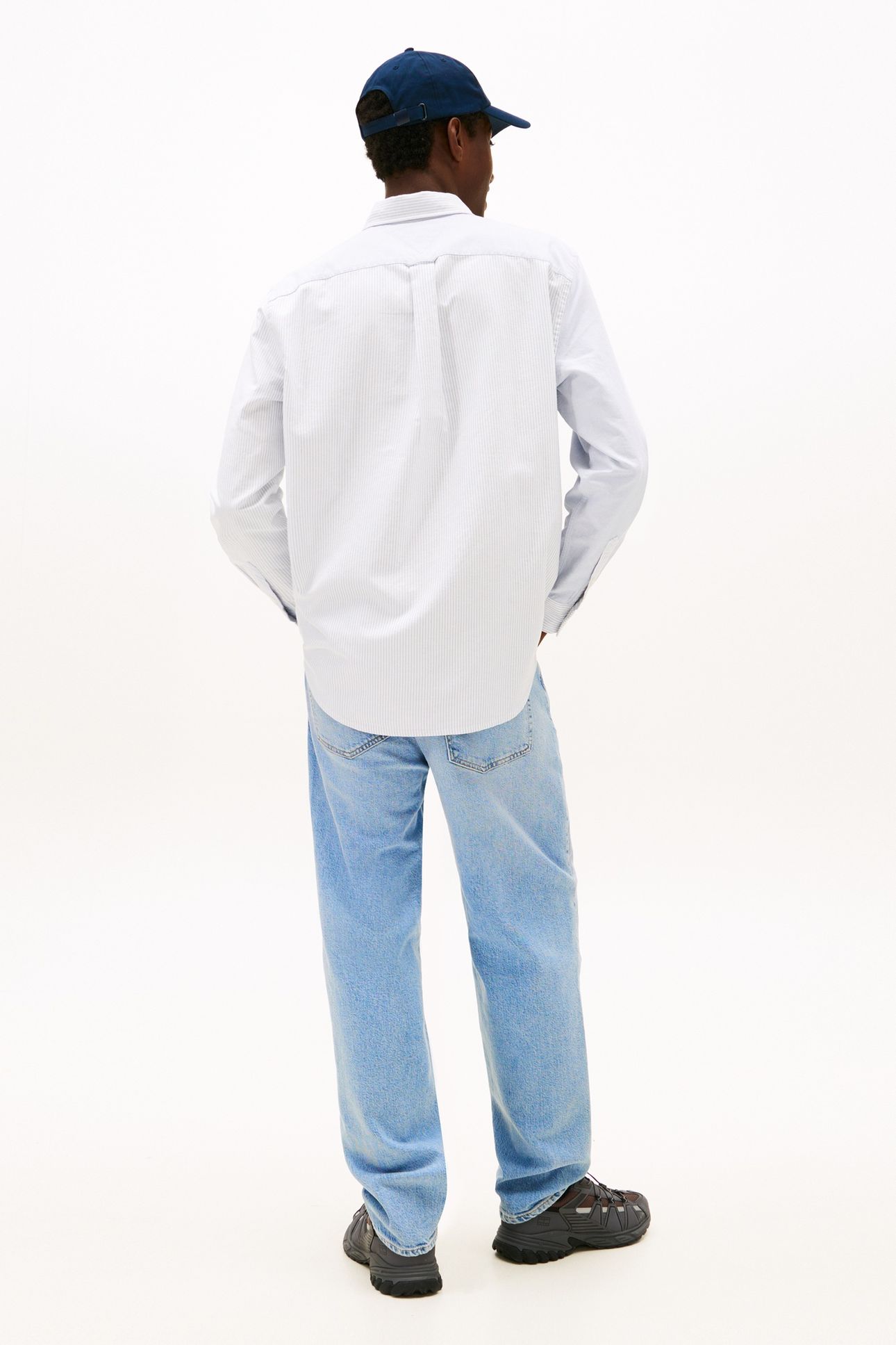 RELAXED OXFORD FUN SHIRT NORDIC IRIS/MULTI 2