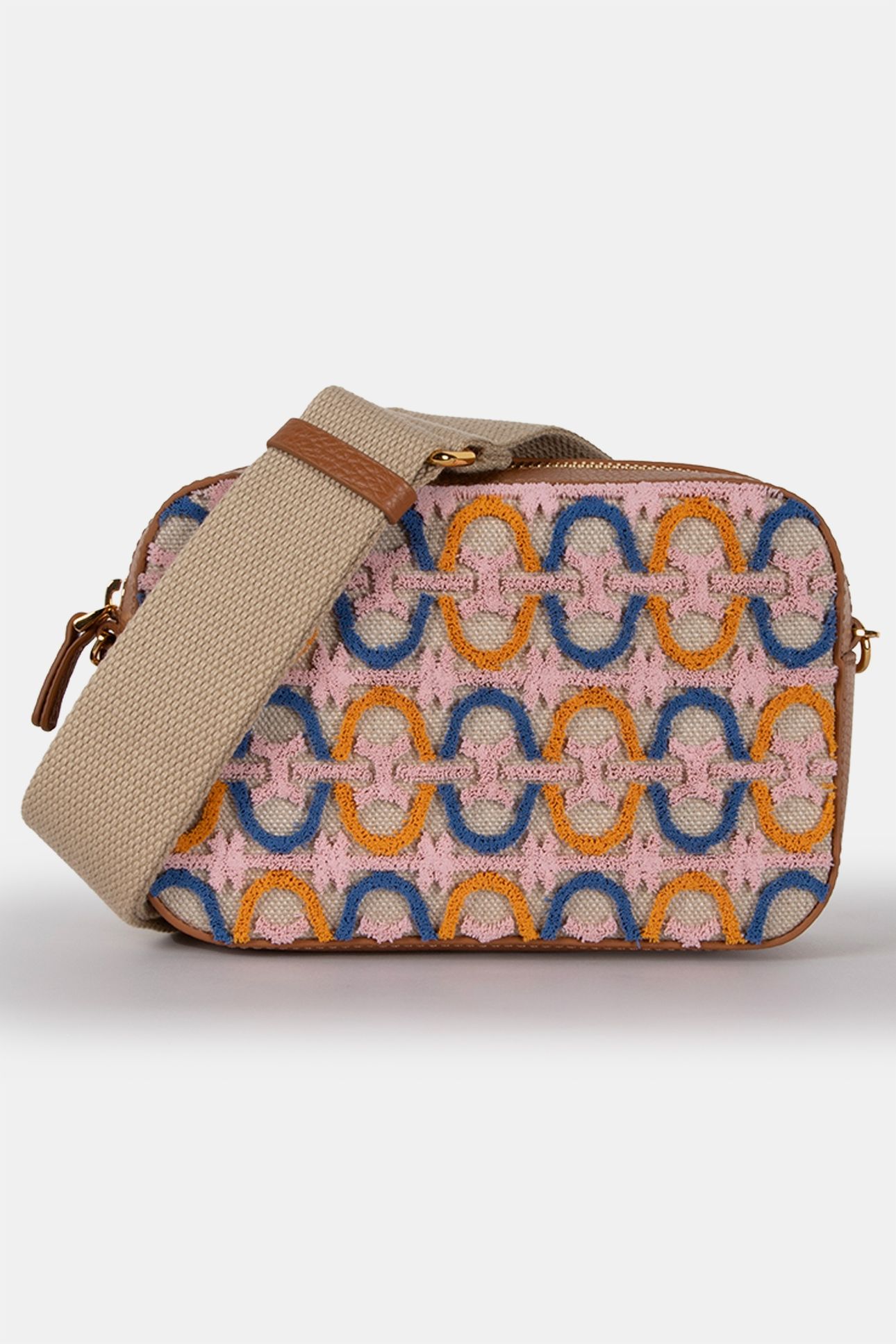 CROSS BODY BAG IN MONOGRAM 3D MULTI PRINT 2