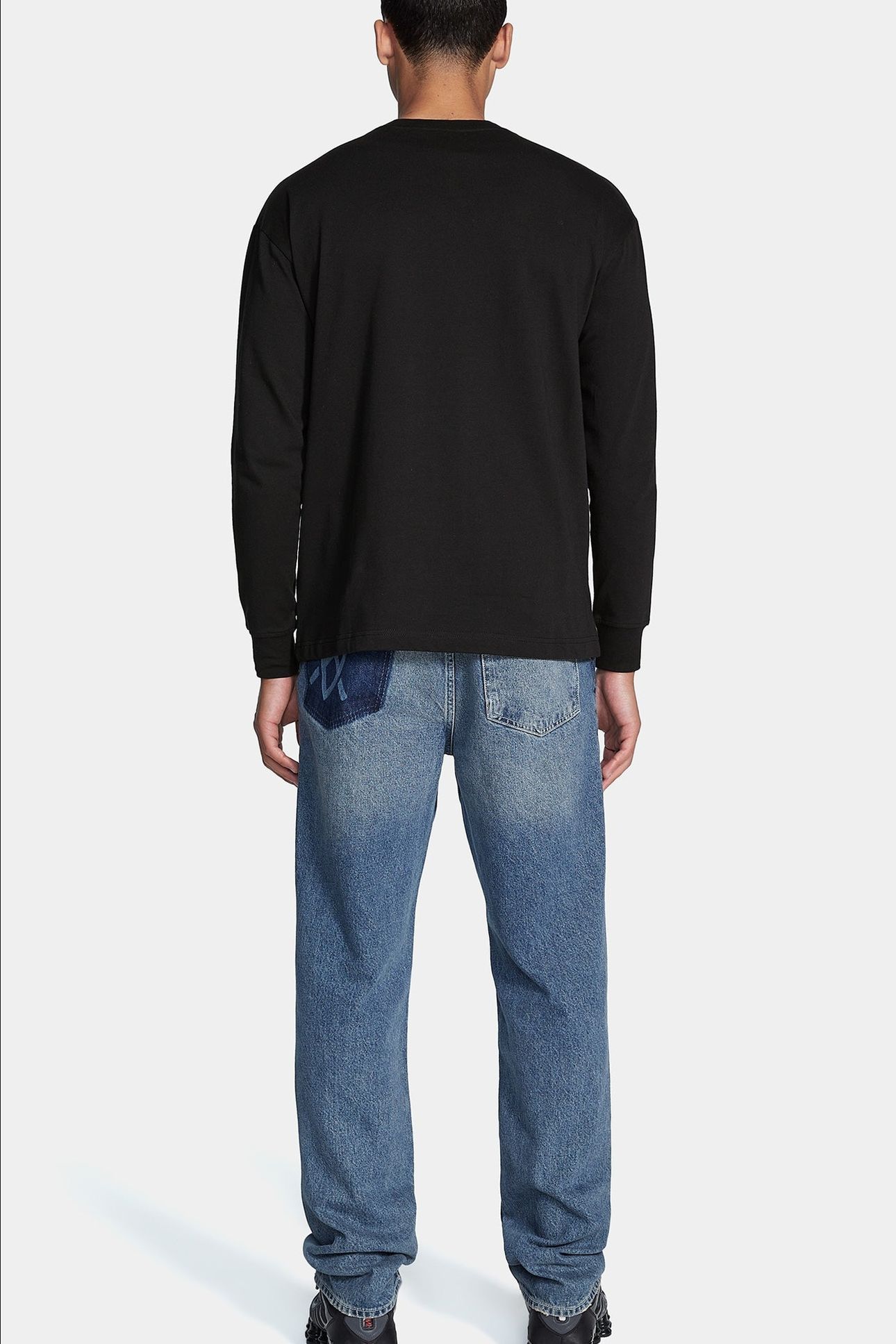 HOBAL LONG SLEEVE T-SHIRT BLACK 2