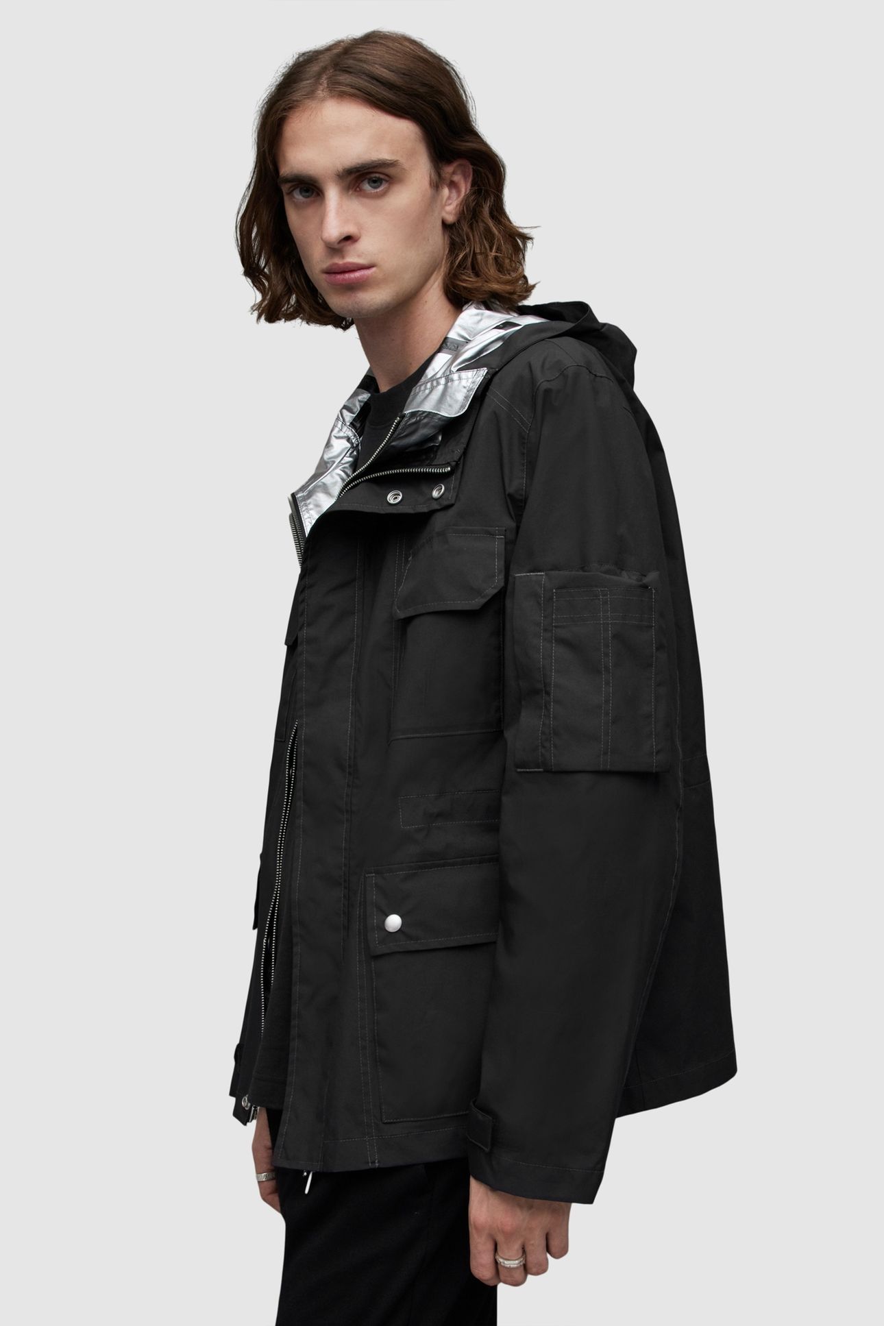 TYCHO TECH JACKET BLACK/SILVER 5