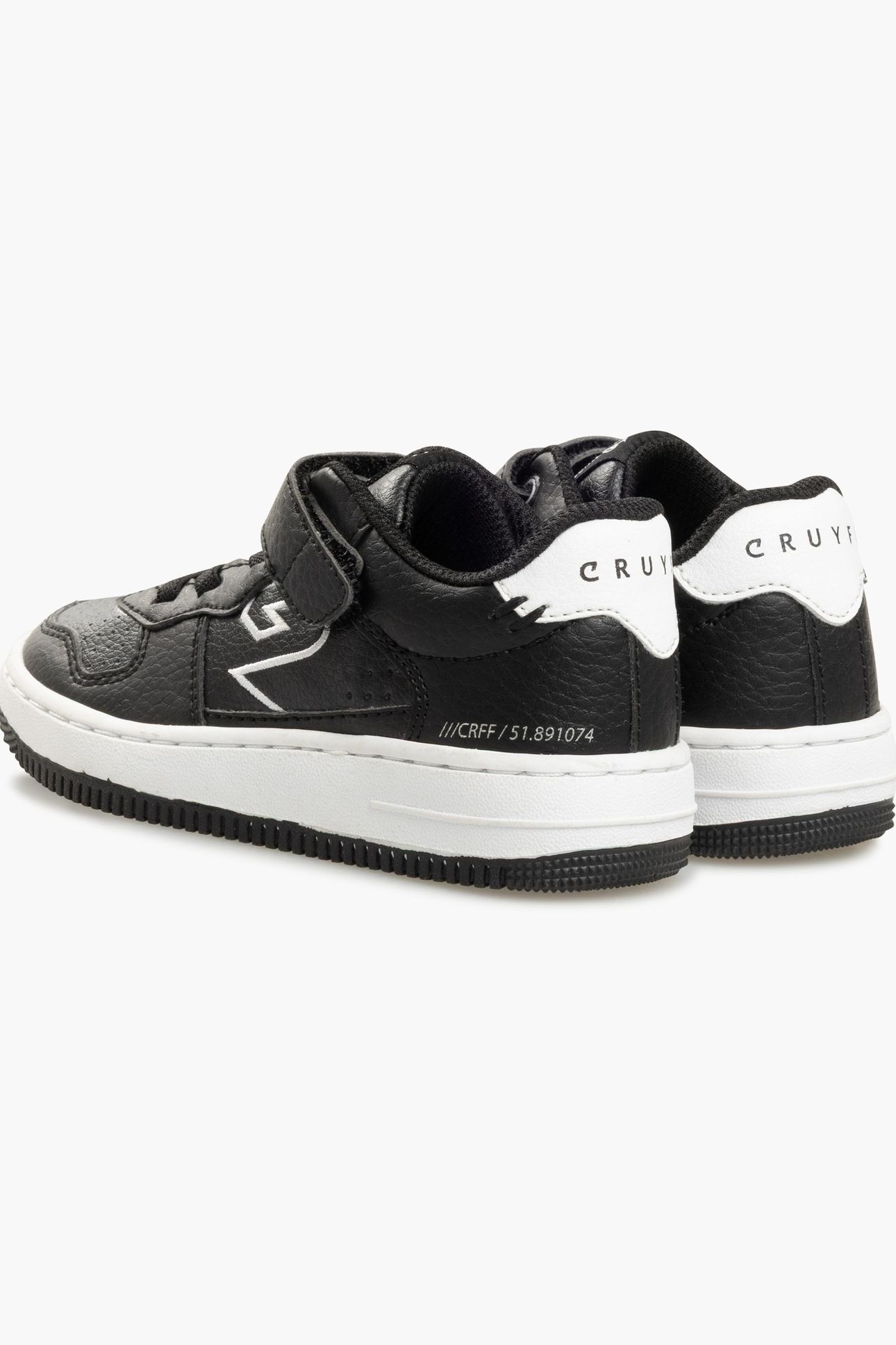 BOYS ROYAL C VELCRO BLACK / WHITE 5