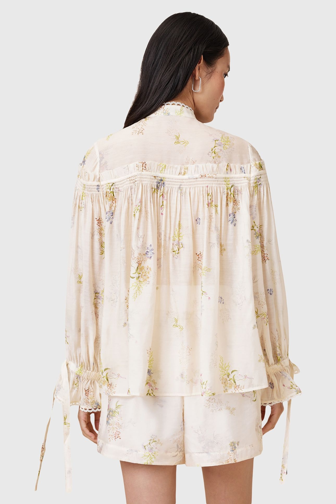 DELPHINE SHIRT LACI ECRU WHITE 5