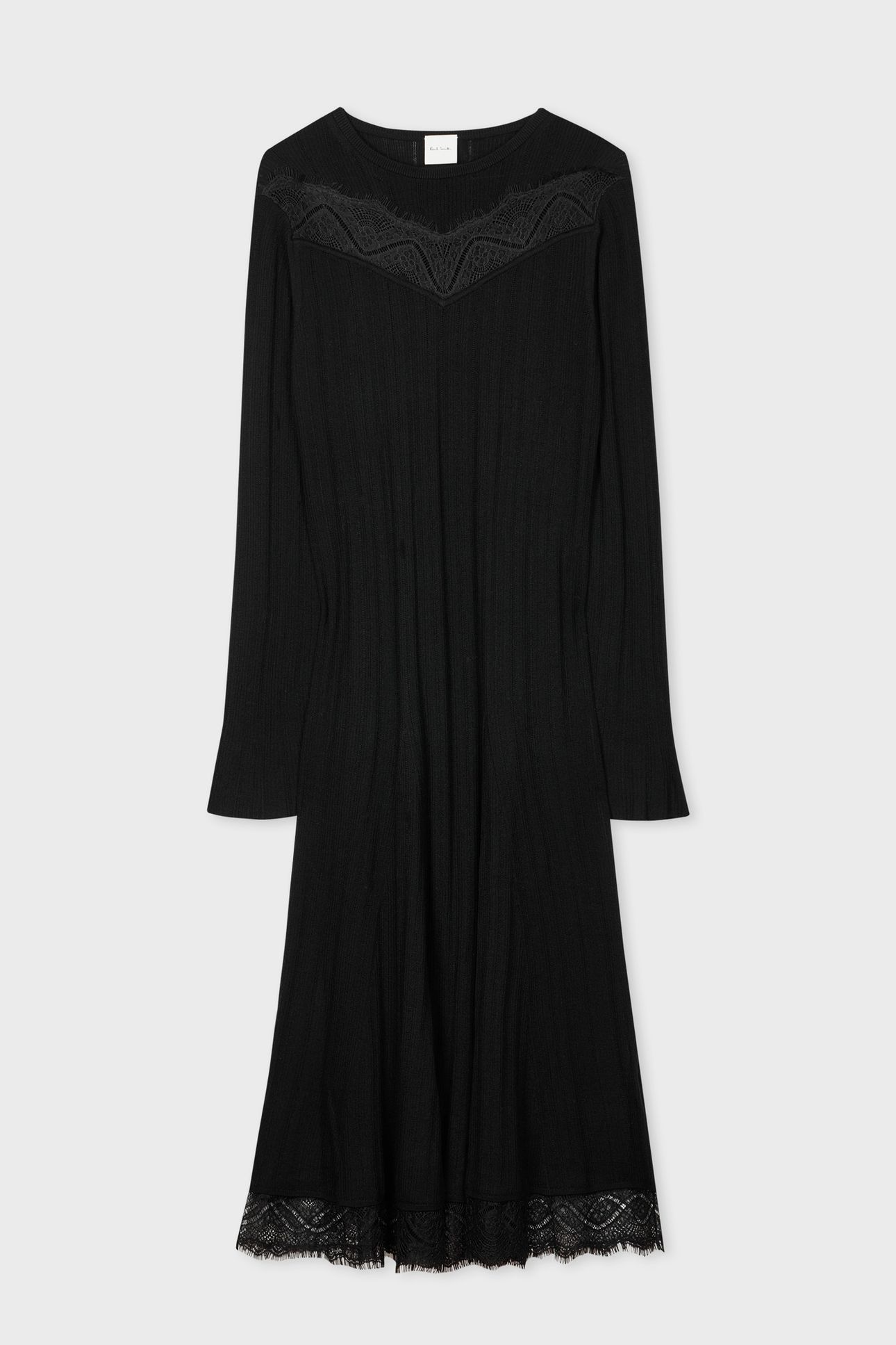 KNITTED DRESS BLACK 5