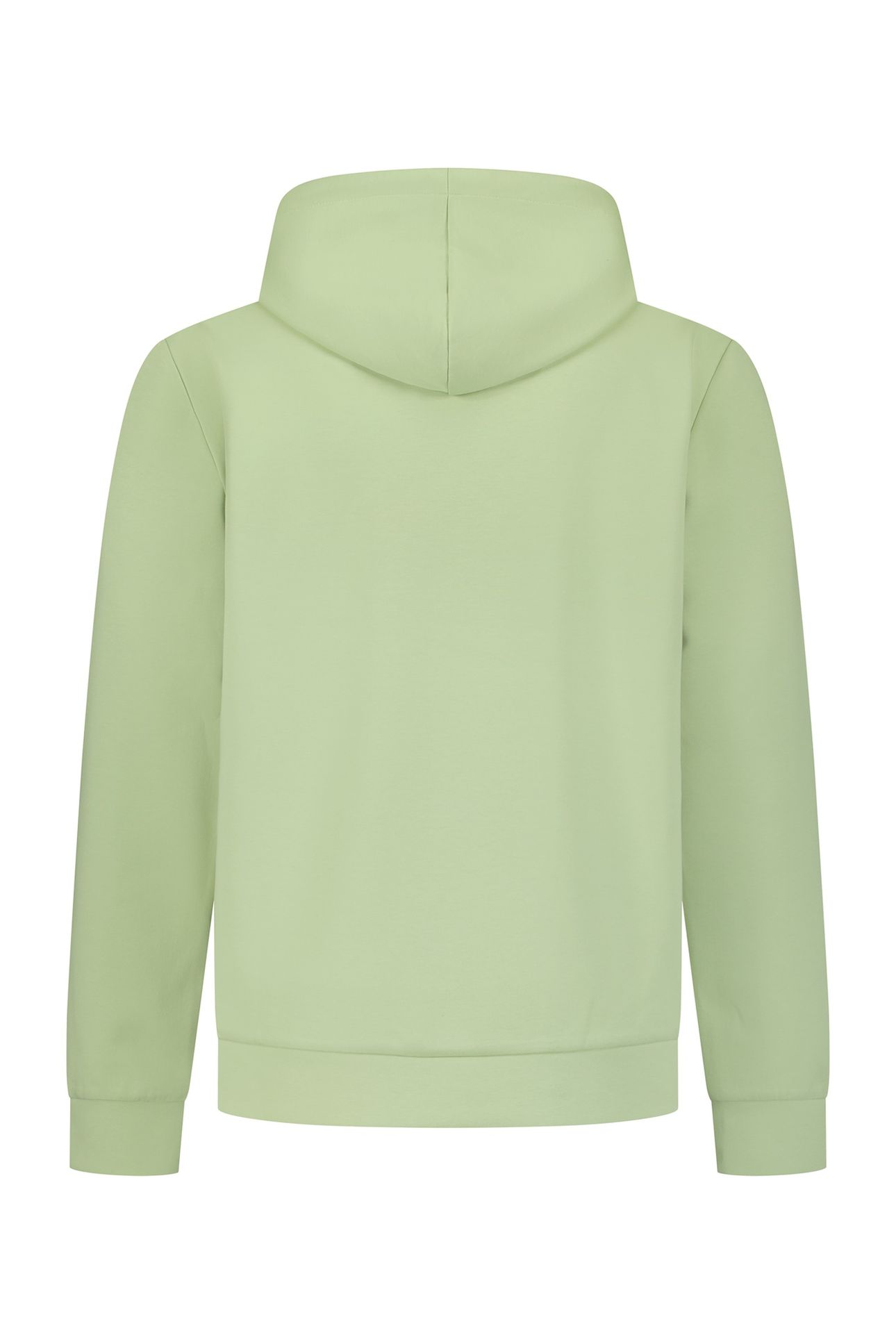 SWEATER FULL ZIPPER HOODED INTERLOCK GREEN 2