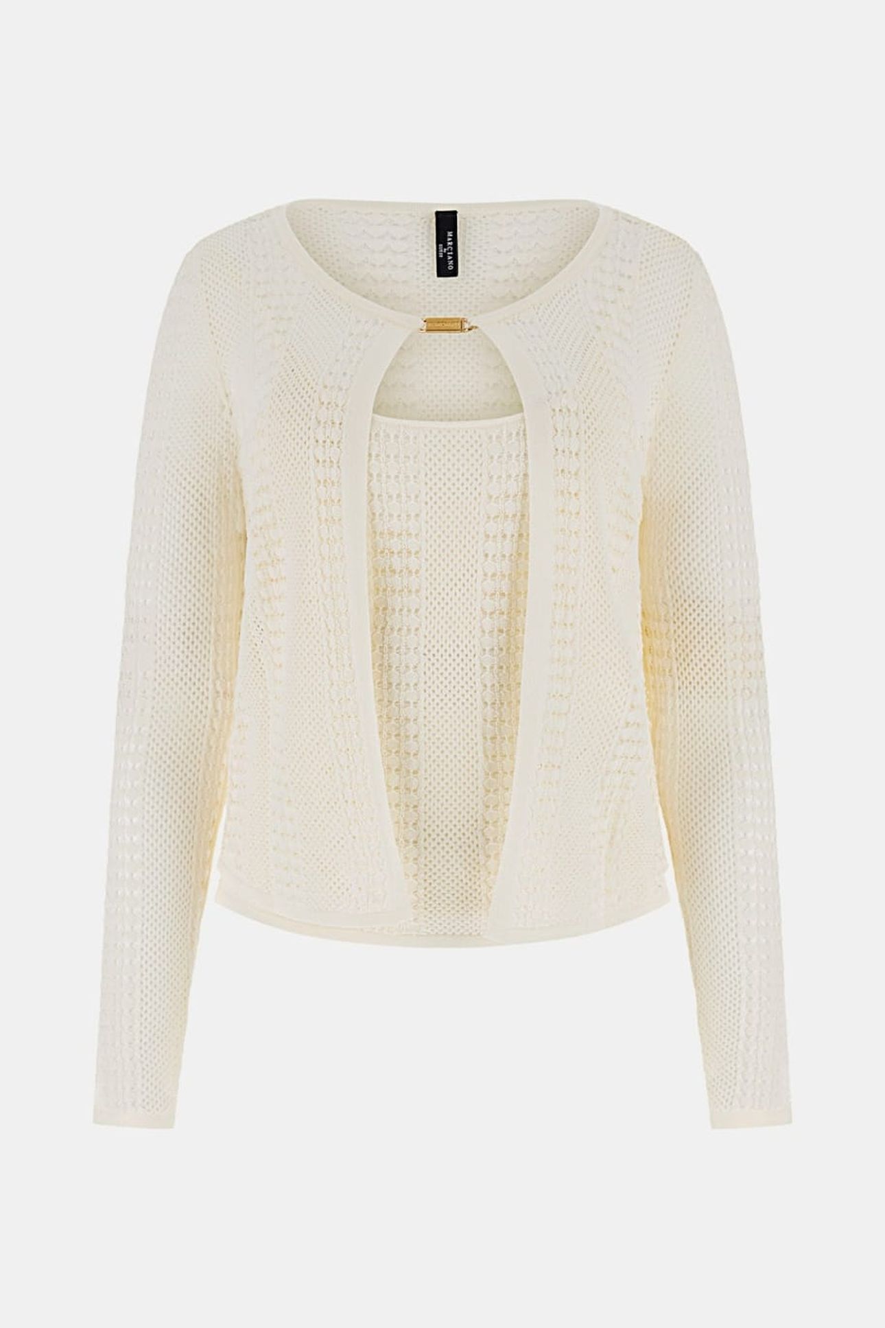 MARCIANO BY GUESS EMMA TWIN SET SWEATER SANDY SHORE 4