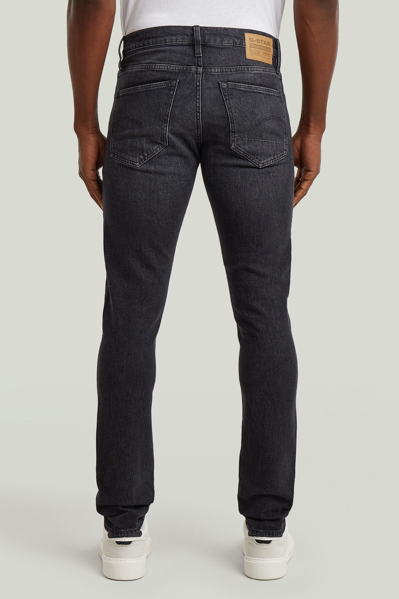3301 SLIM JEANS GREY 3