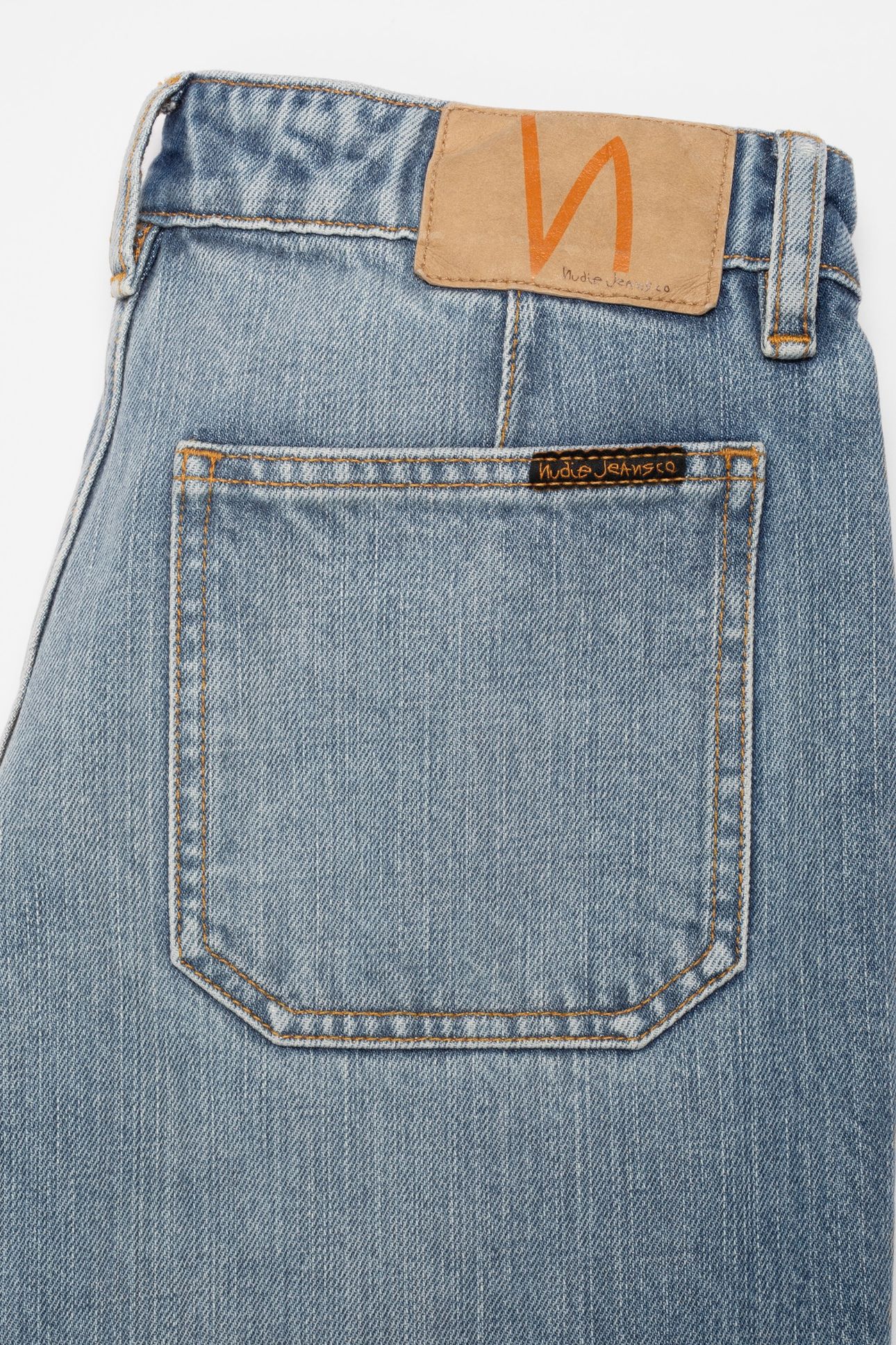 HOLLY FLARE LIGHT DENIM PANTS 5