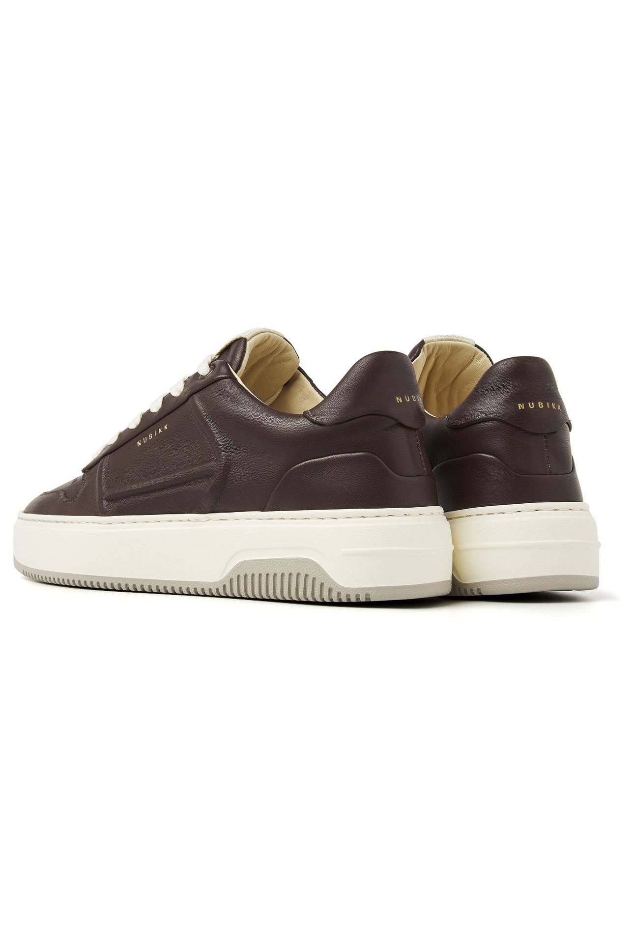 BASKET COLE (L) BORDEAUX LEATHER 3