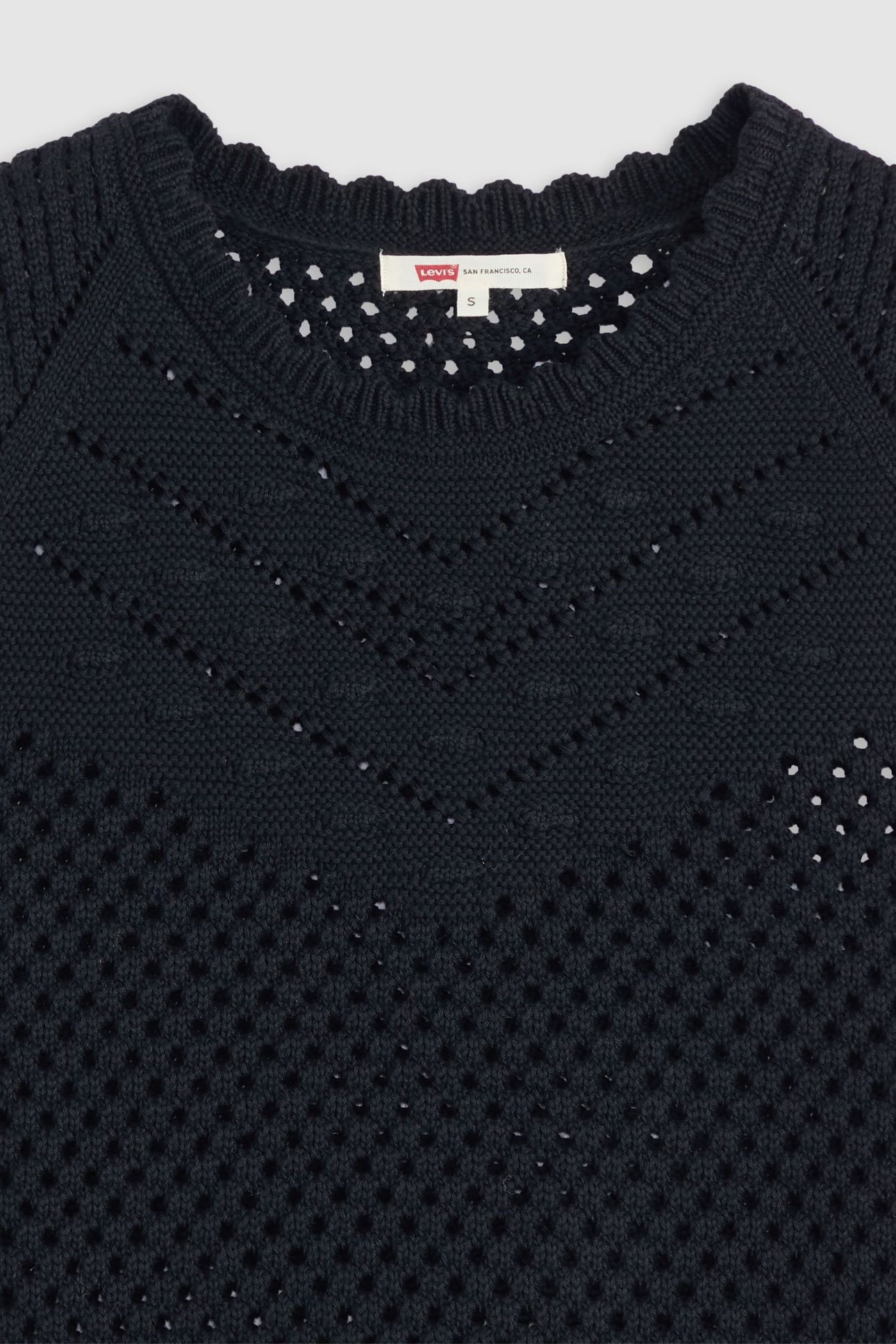 ADRIENNE CROCHET TANK TOP BLACK 6