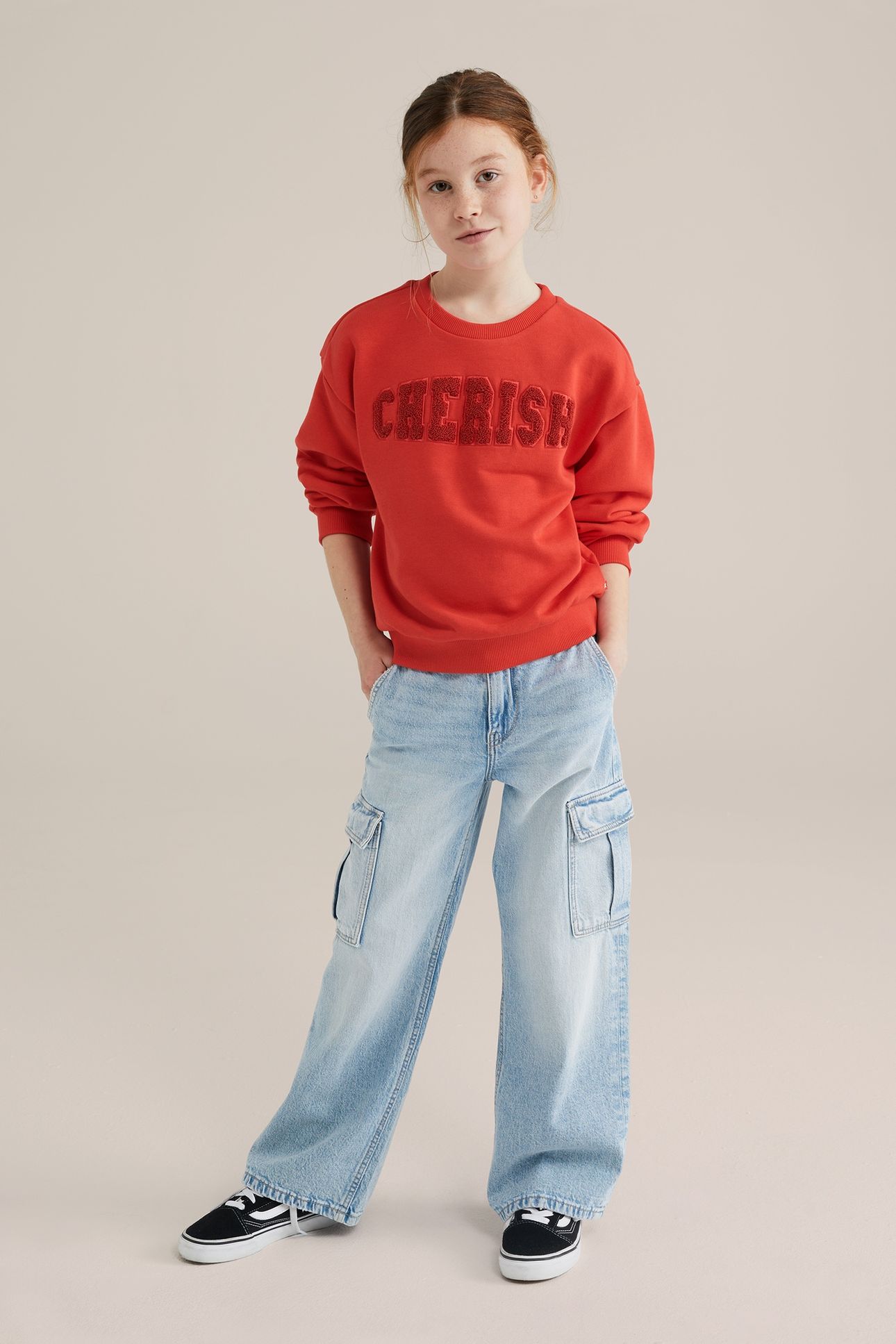 SWEATER BRIGHT RED 2