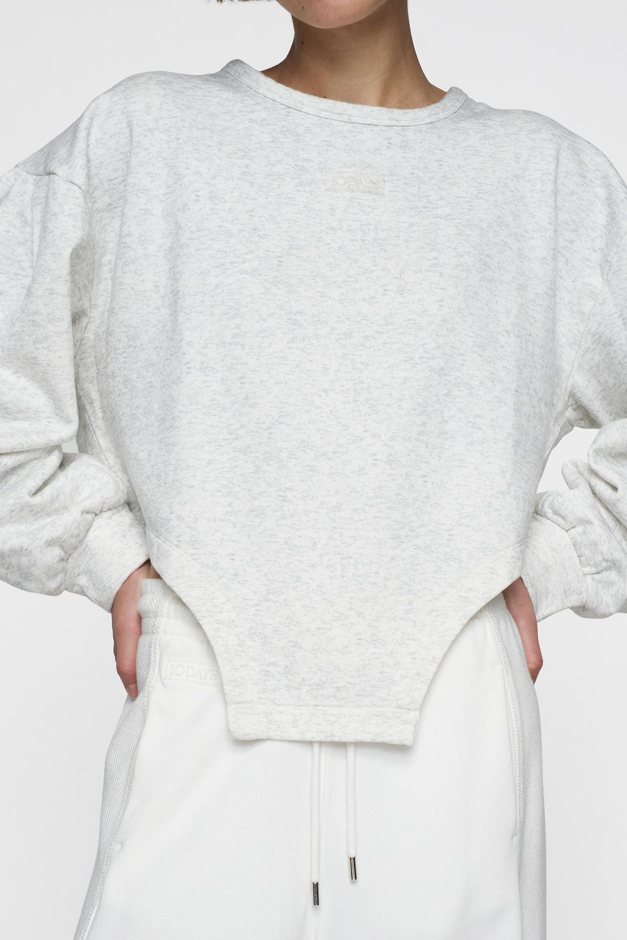IGONE SWEATER WHITE MELEE 6