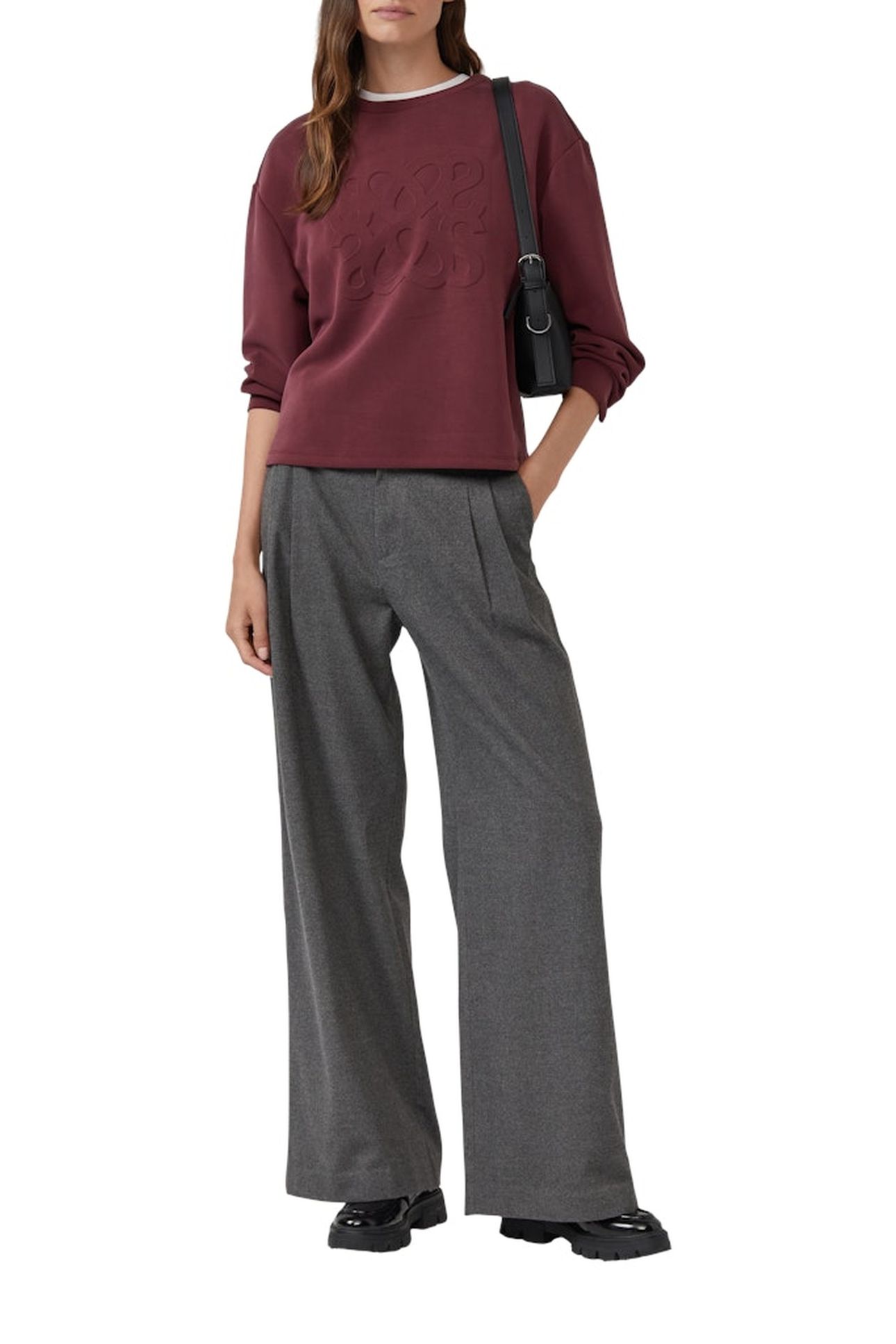 S.OLIVER SWEATERS BURGUNDY 2