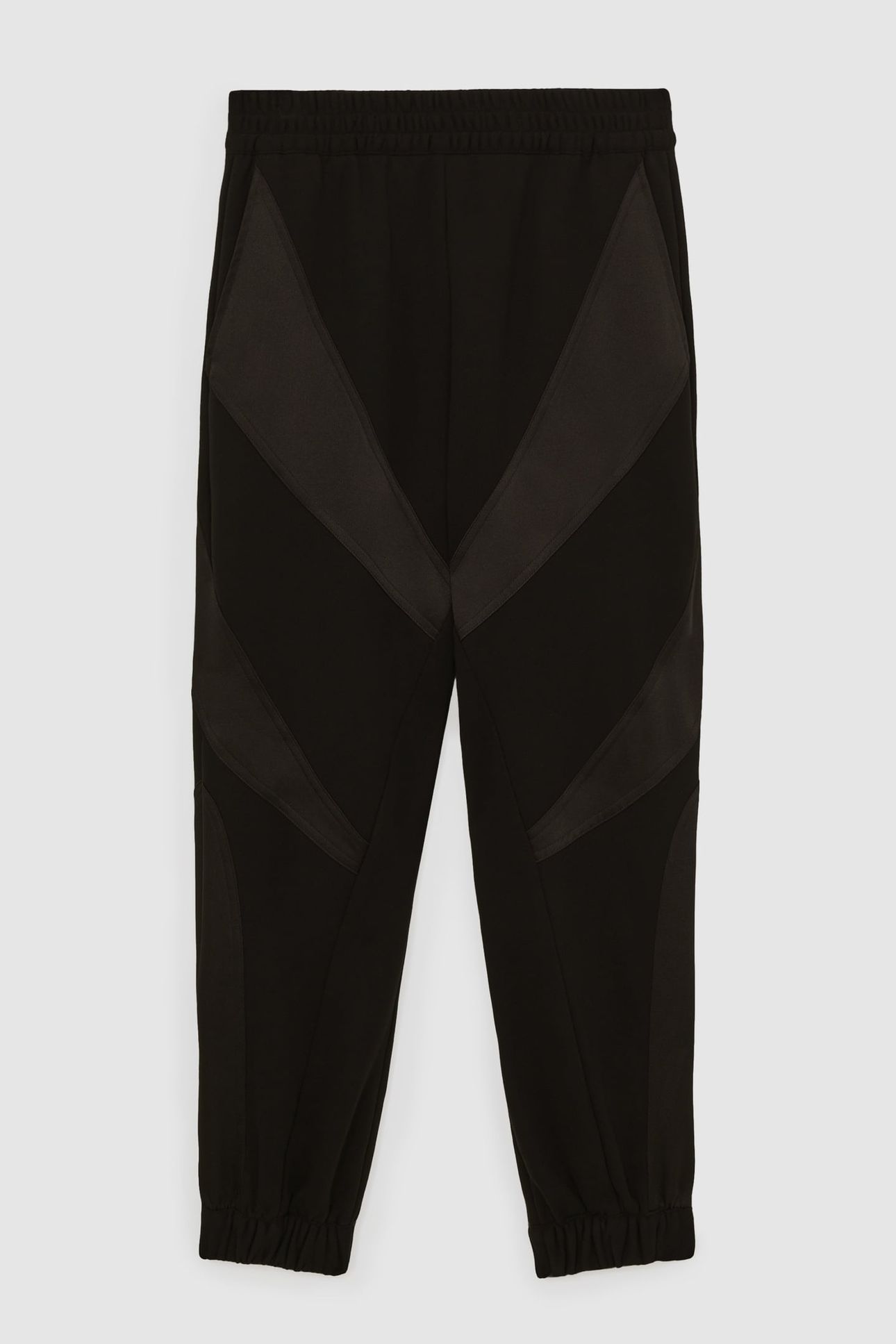 WOVEN MIXED JOGGER BLACK 1