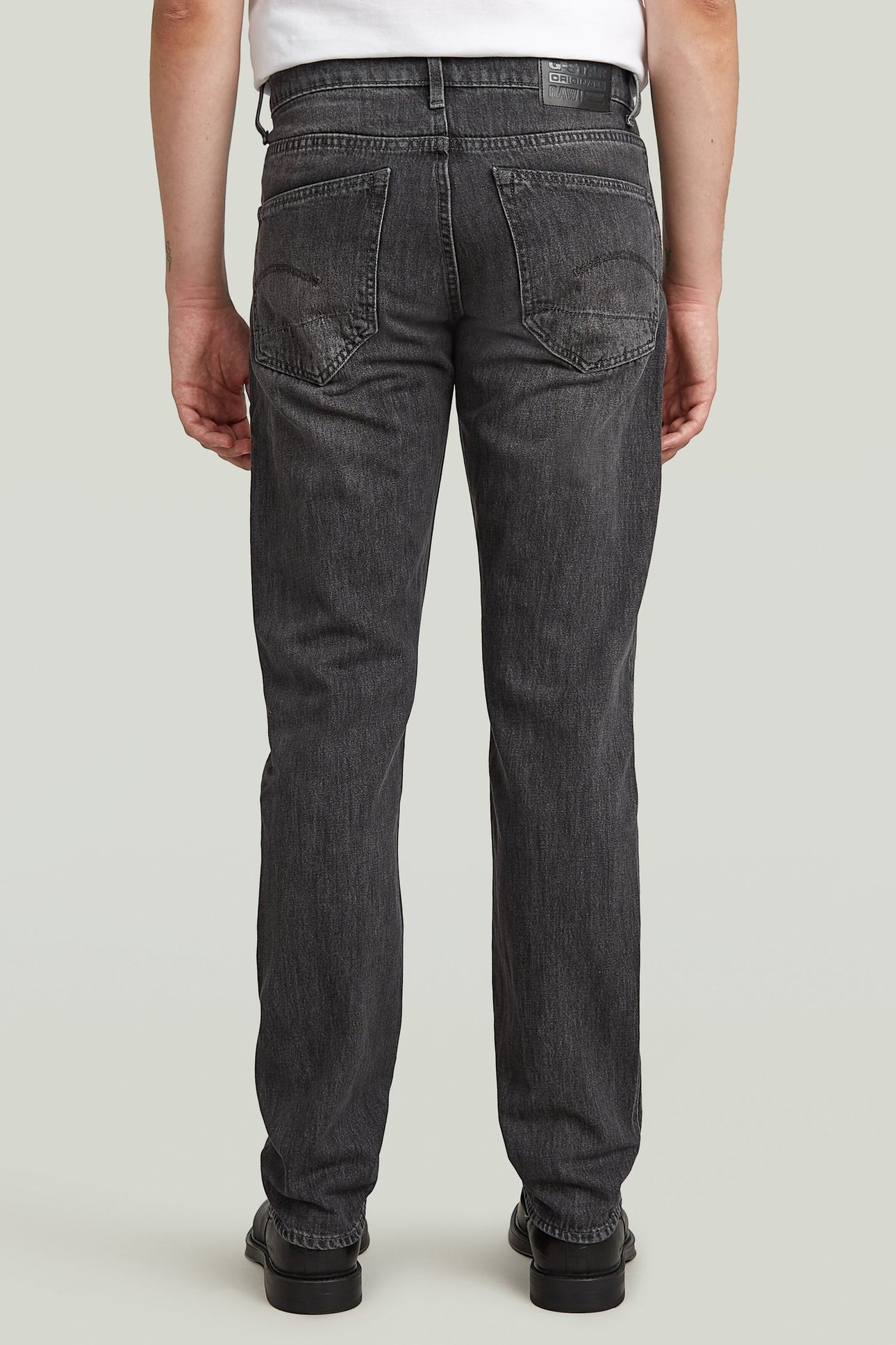 3301 STRAIGHT JEANS GREY 3