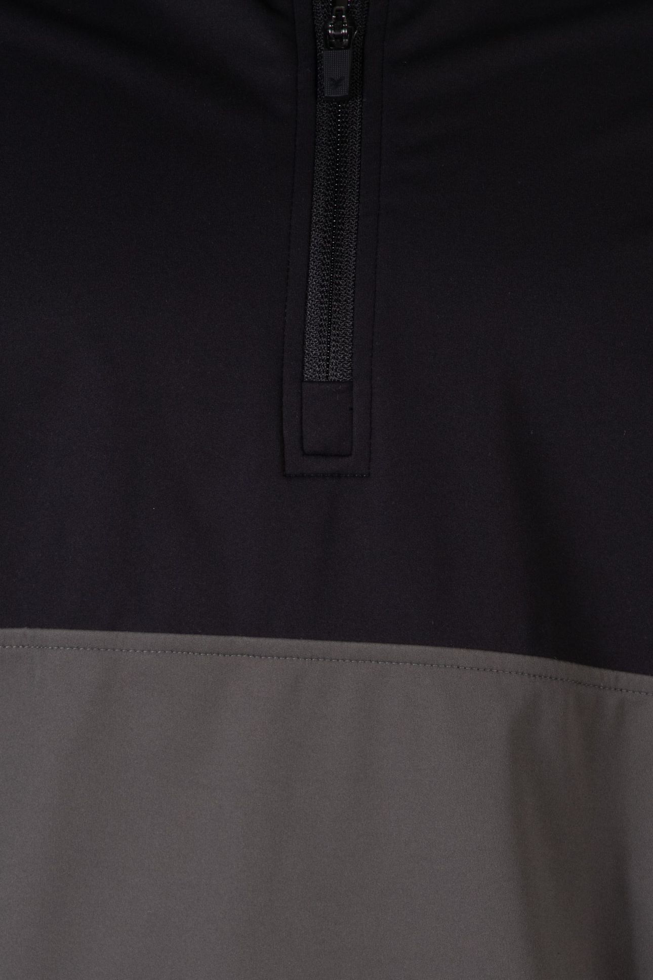 GOLF WINDJAMMER SHIRT JET BLACK/GRANITE 5